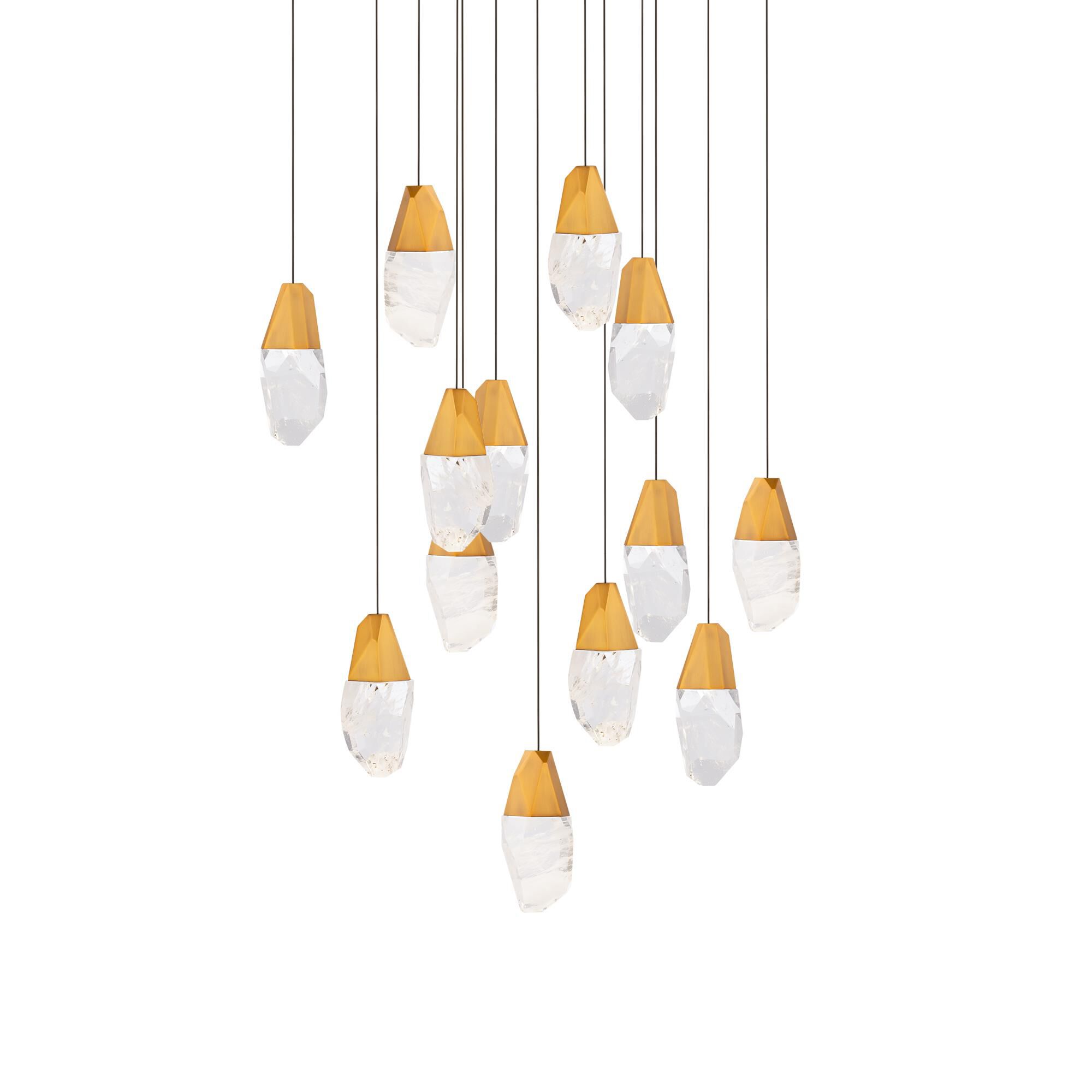 Shown in Aged Brass finish