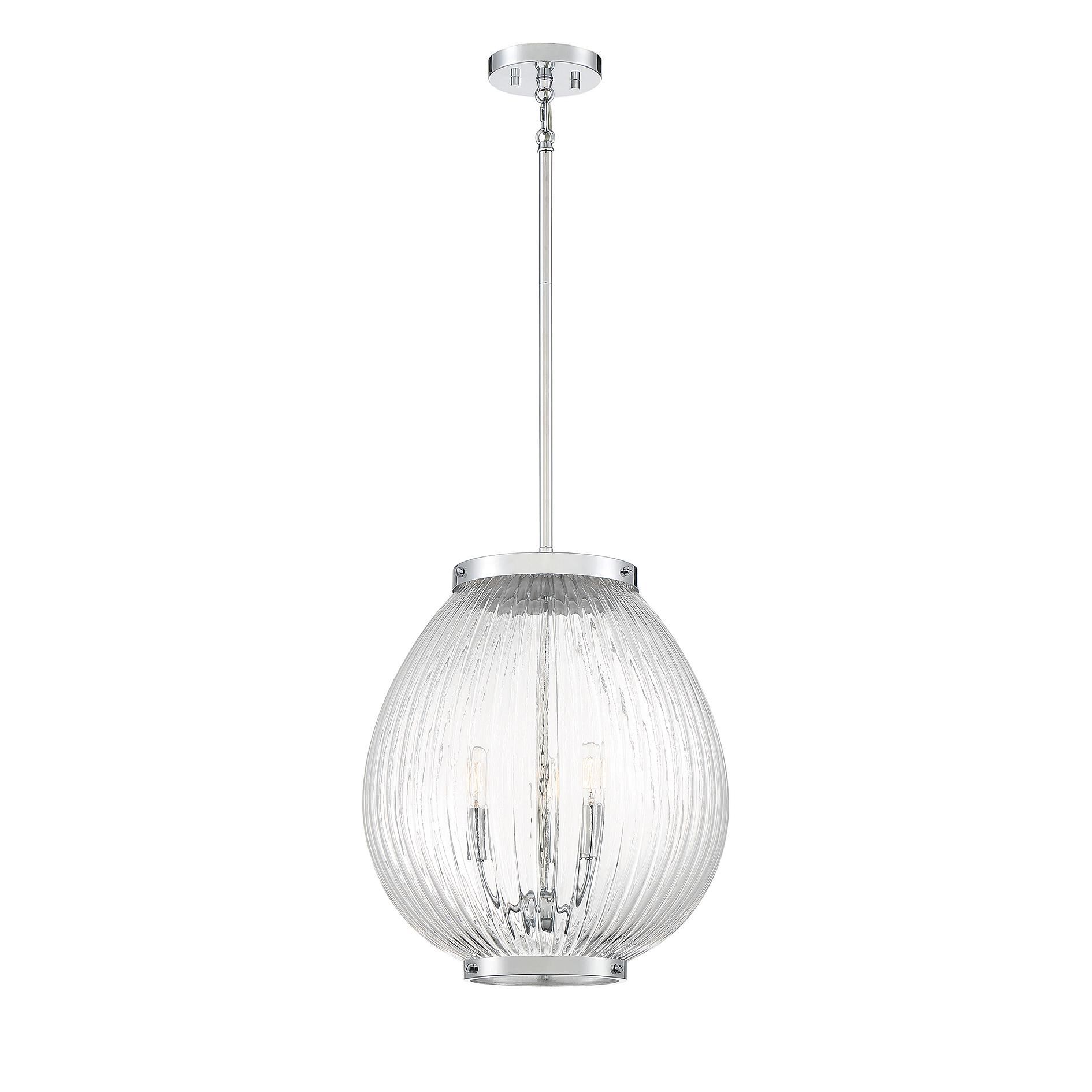 Welles 17 Inch Large Pendant by Savoy House