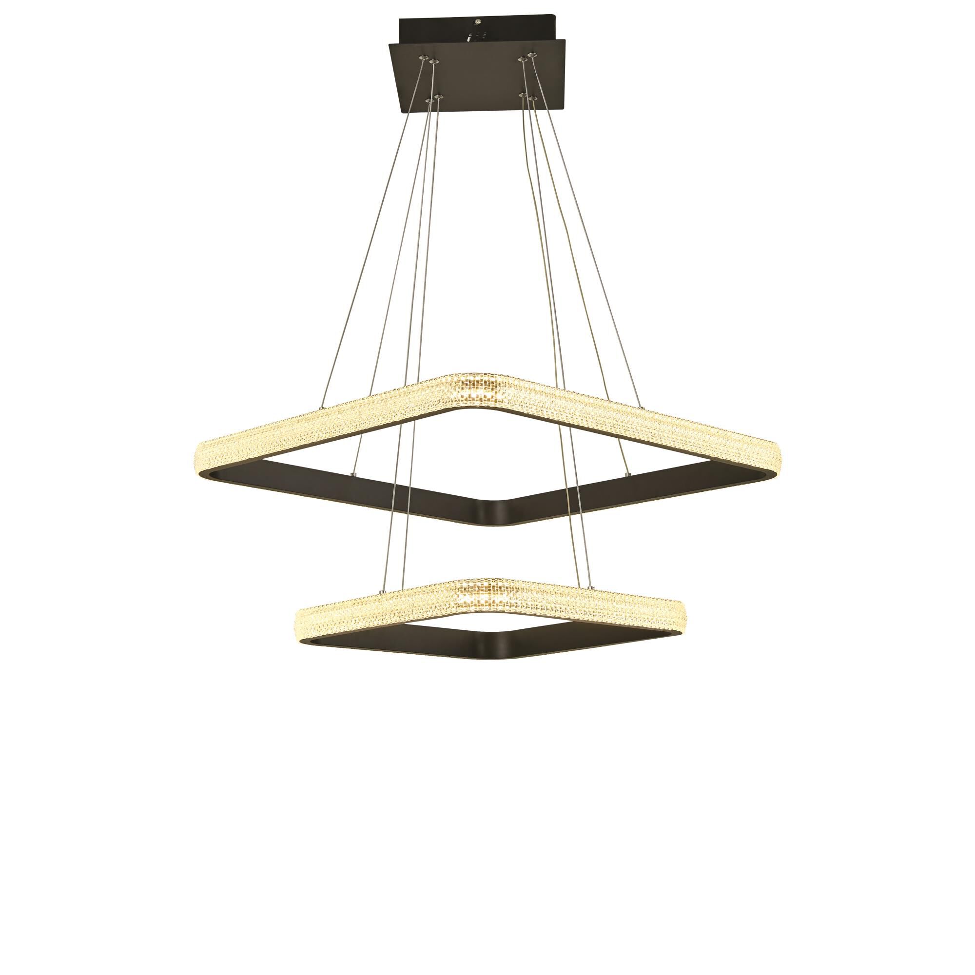 Willow 24 Inch 2 Light LED Chandelier by Thumprints