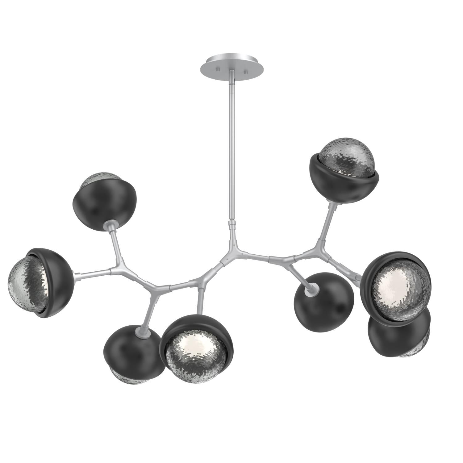 Levi Wilson Cabochon 38 Inch Linear Suspension Light by Hammerton Studio