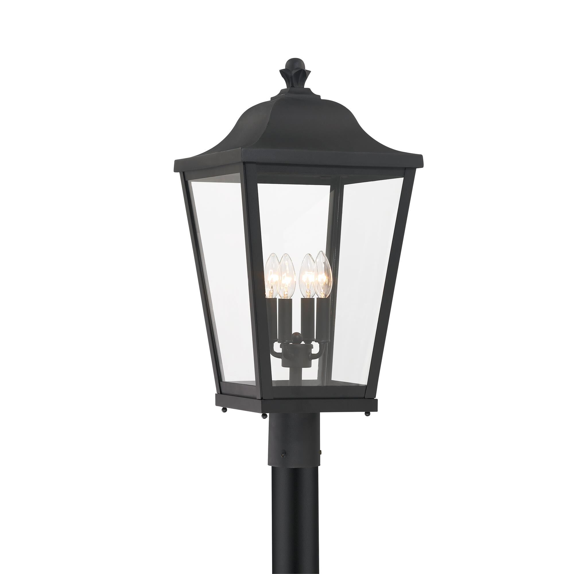 Shown in Sand Coal finish and Clear glass