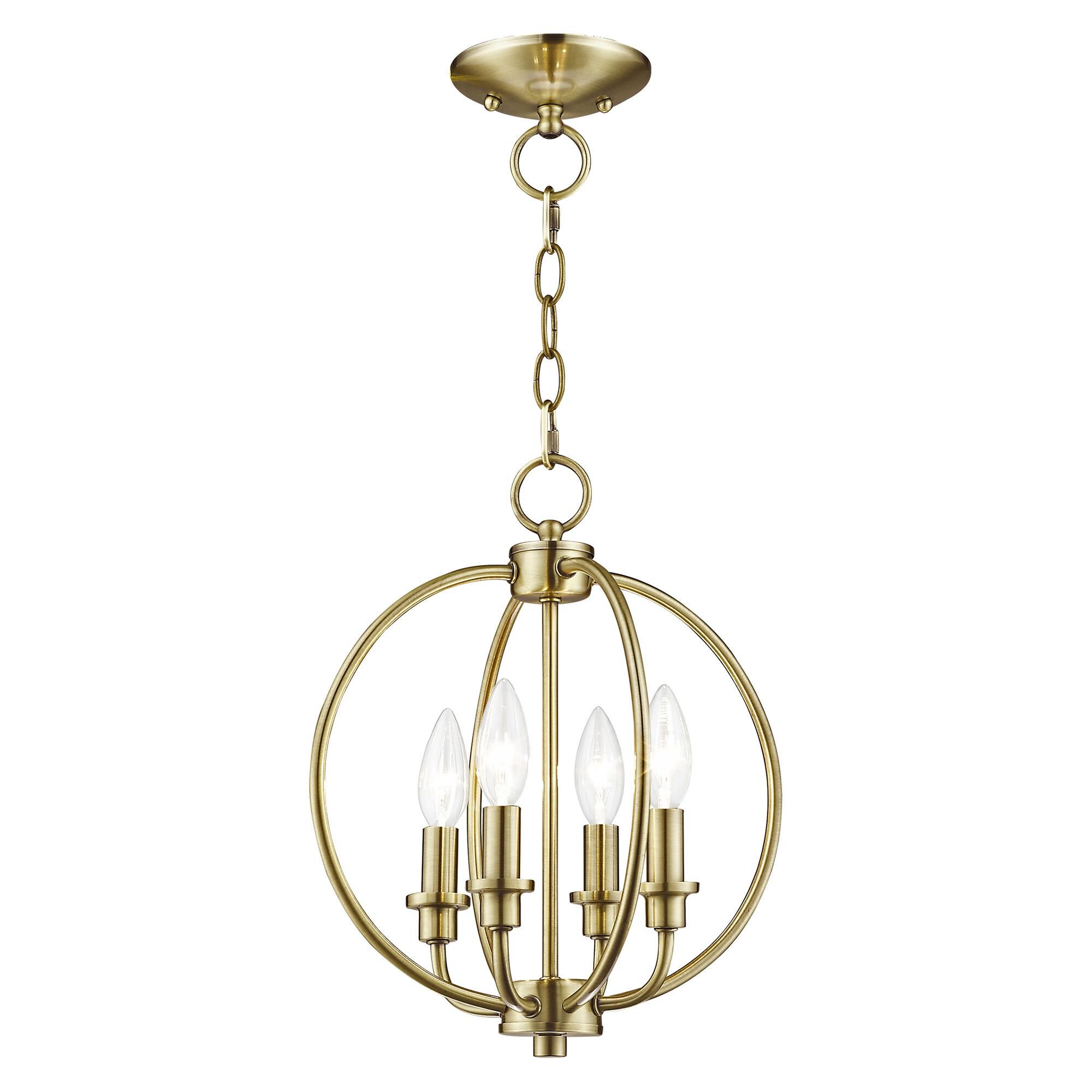 Shown in Antique Brass finish