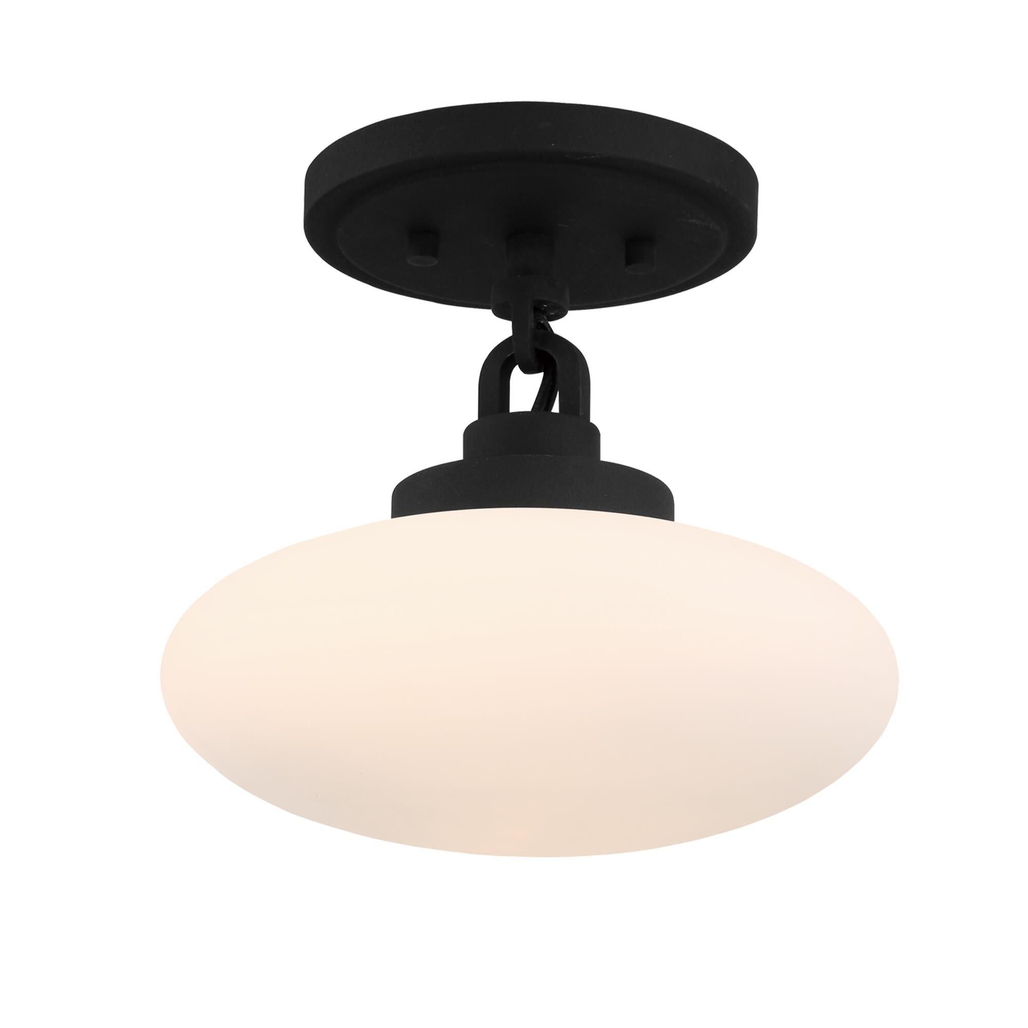 Parker 9 Inch 1 Light Flush Mount by Crystorama