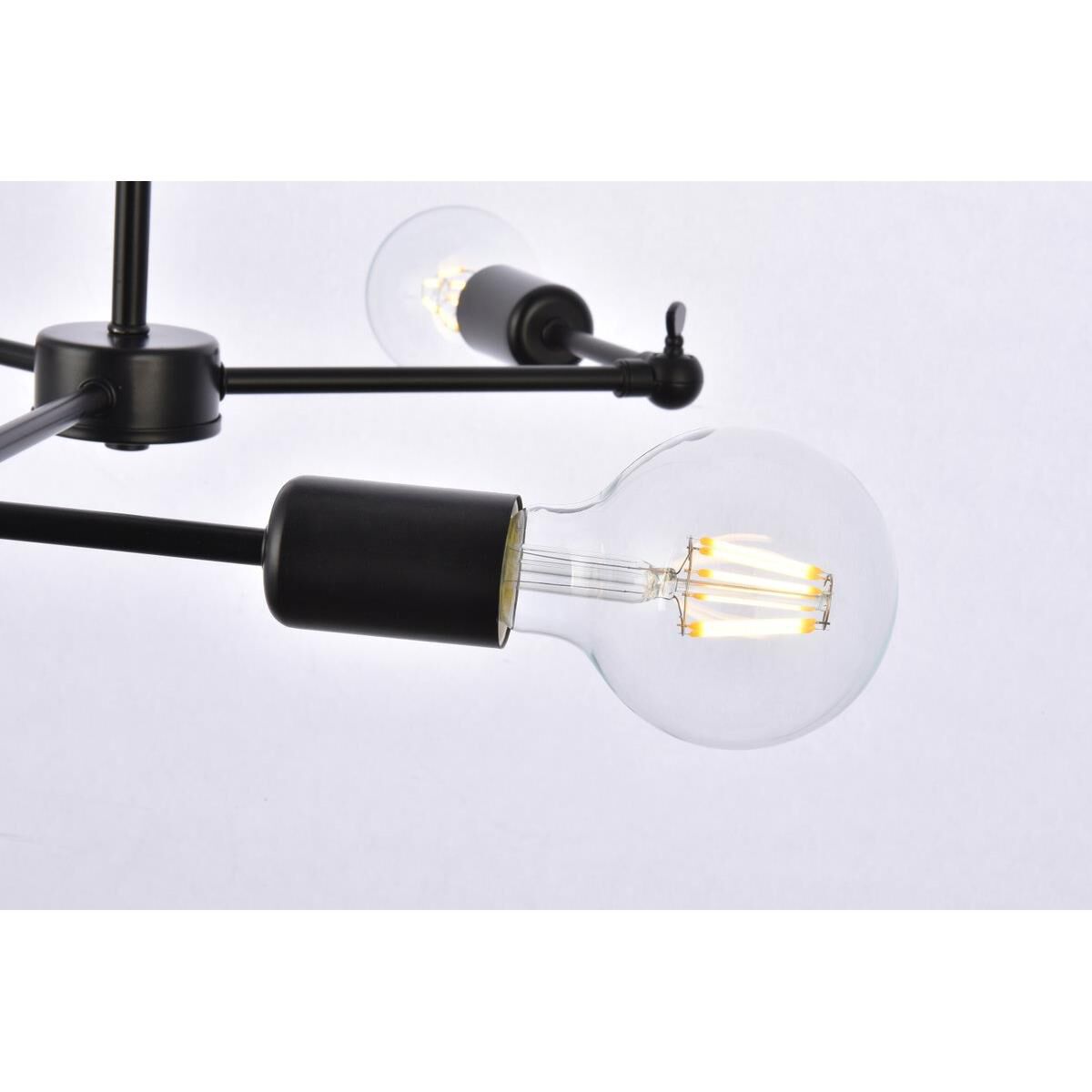 Furlong 28 Inch 3 Light Chandelier by Elegant Lighting