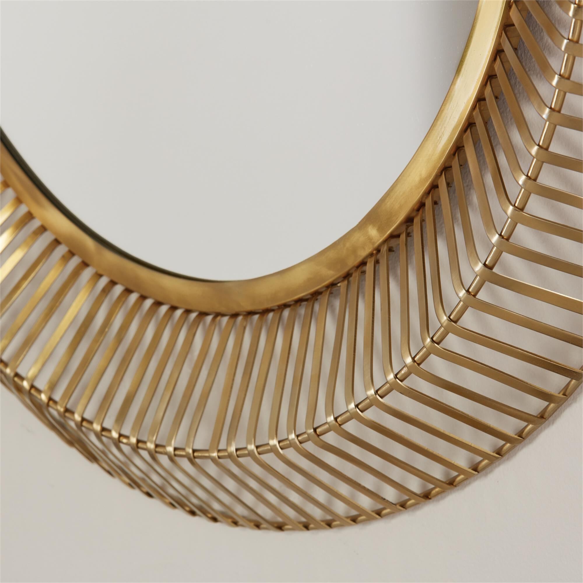 Shown in Matte Gold finish