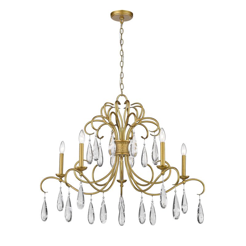 Anders 22 Inch 3 Light LED Semi Flush Mount by Z-Lite