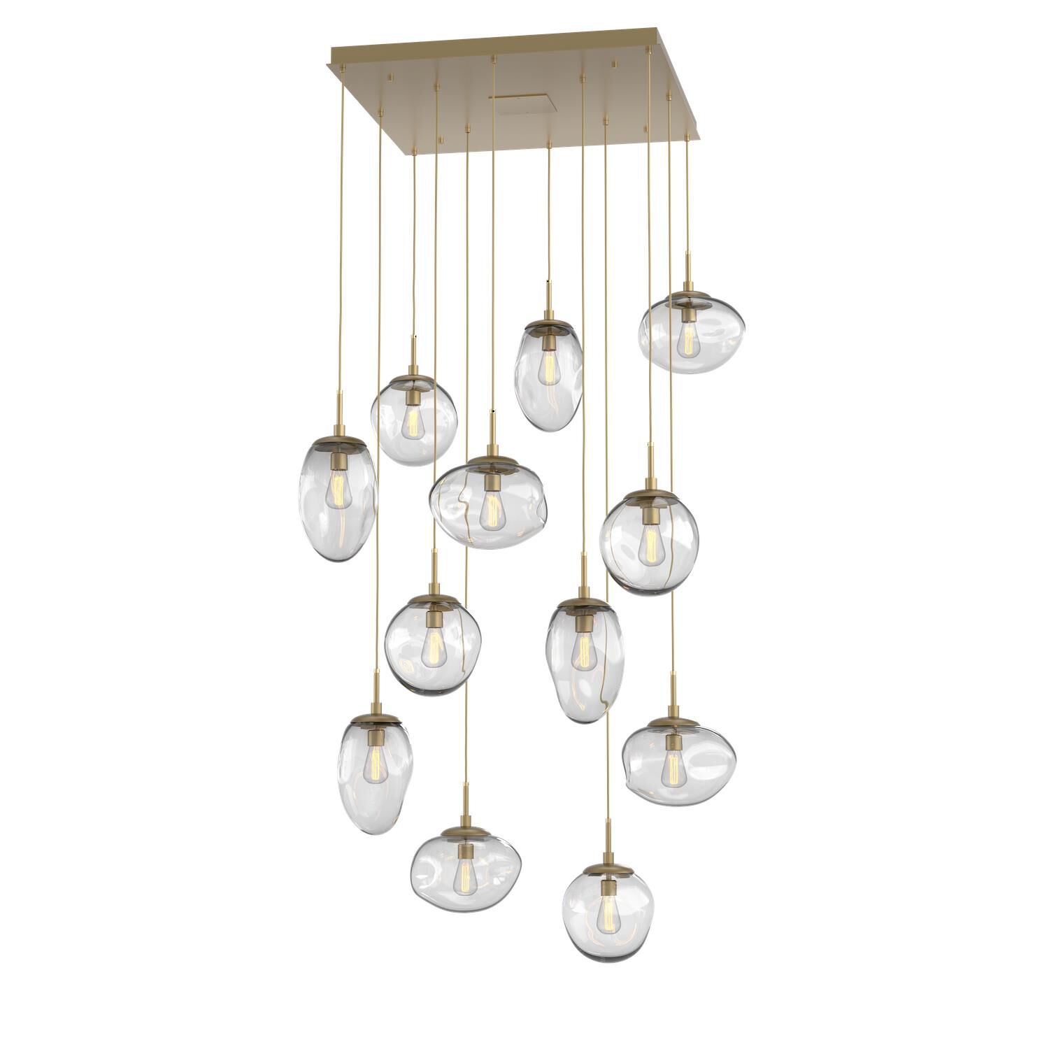 Levi Wilson Nebula 38 Inch 12 Light Multi Light Pendant by Hammerton Studio