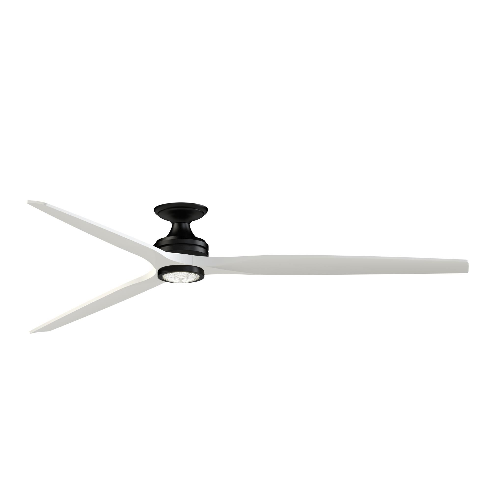 Spitfire 84 Inch Flush Mount Fan with Light Kit by Fanimation