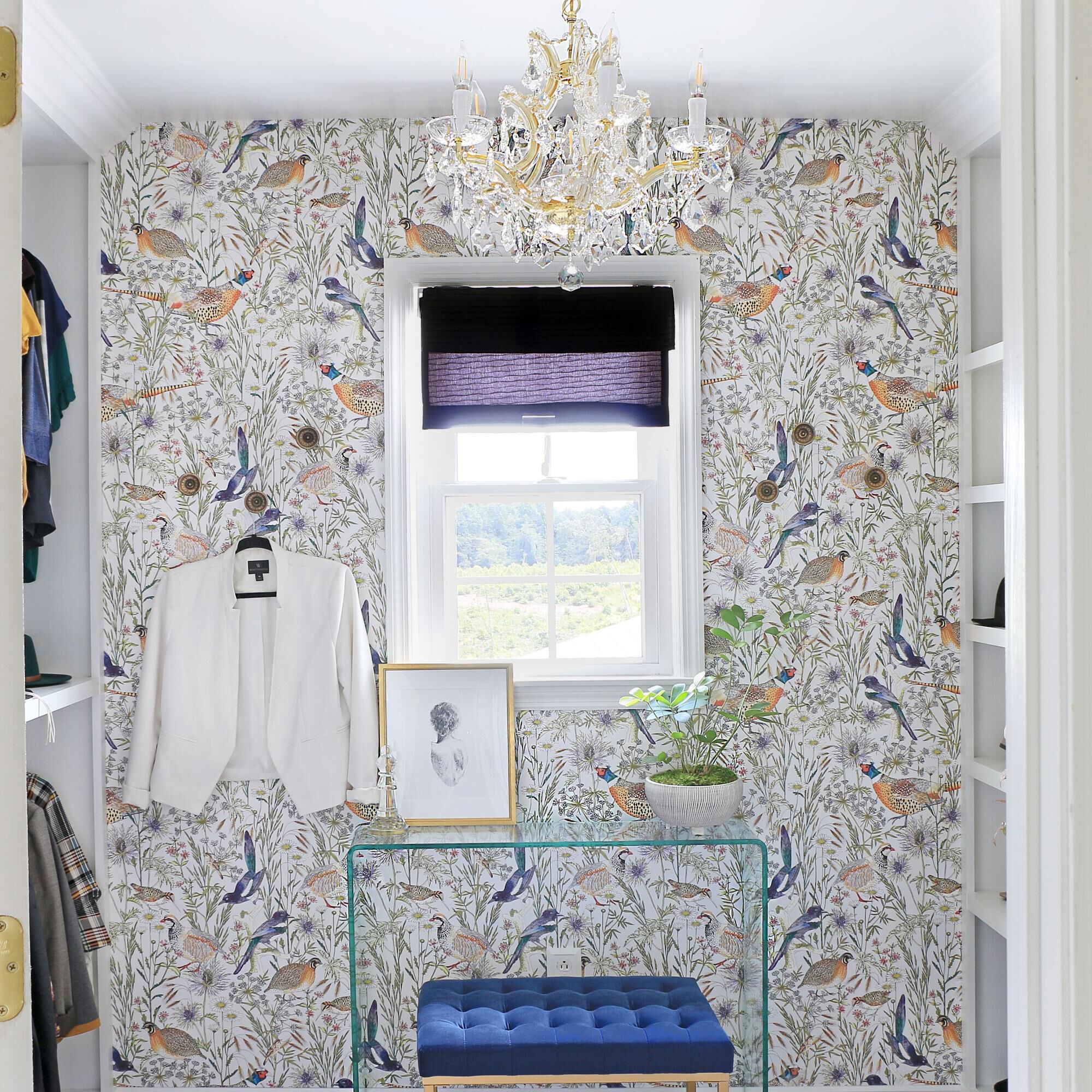 Shown in Gold finish and Clear Hand Cut crystal