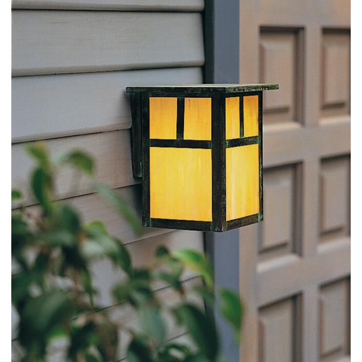 Mission Outdoor Wall Light by Arroyo Craftsman