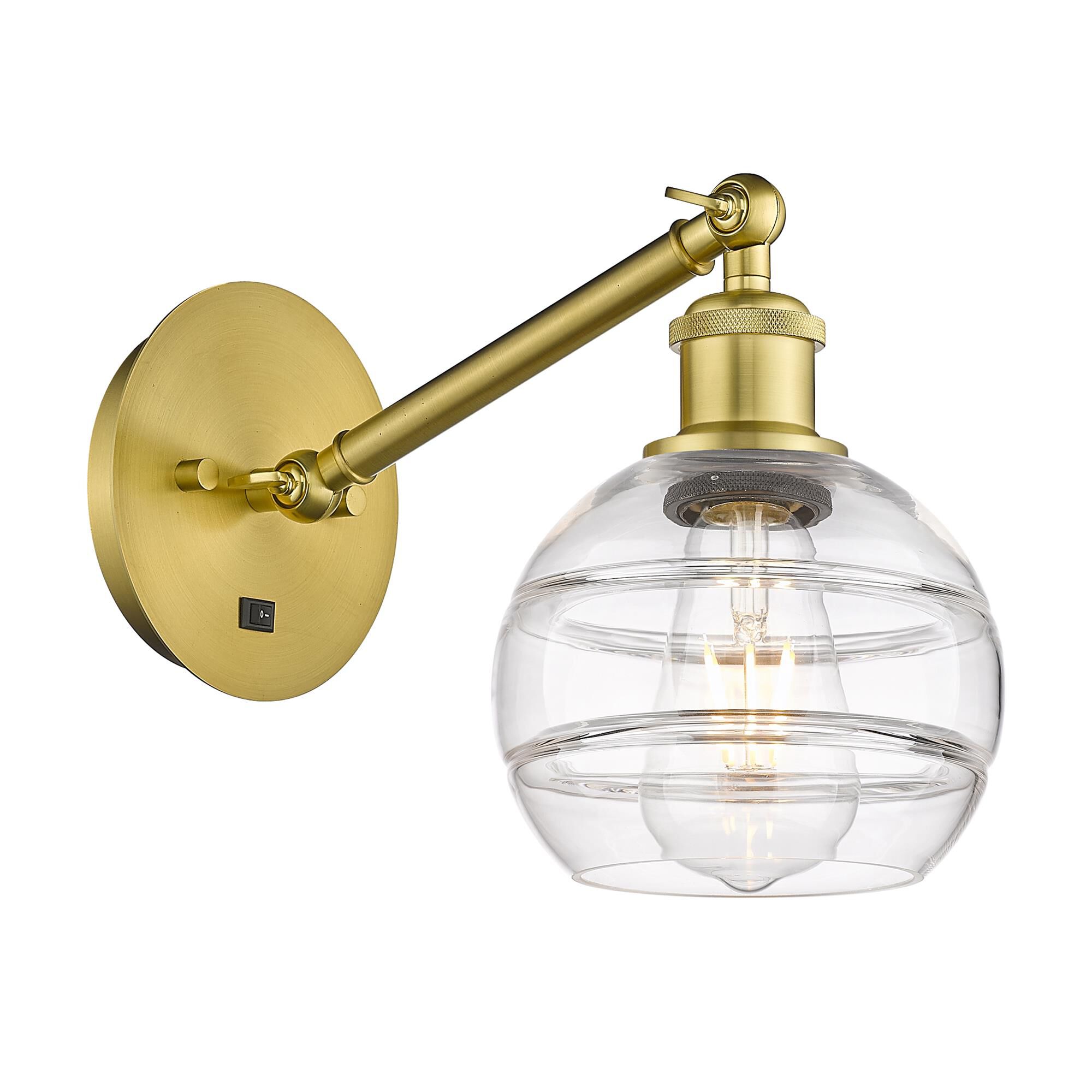 Bruno Marashlian Rochester 6 Inch Wall Swing Lamp by Innovations Lighting
