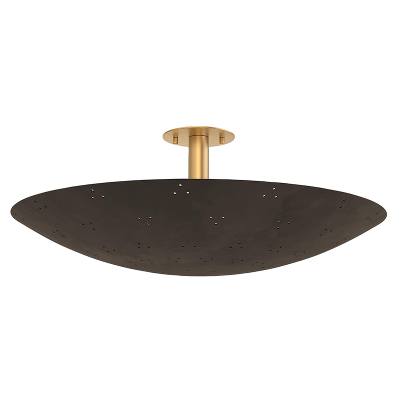 Bern 28 Inch 3 Light Flush Mount by Hudson Valley Lighting