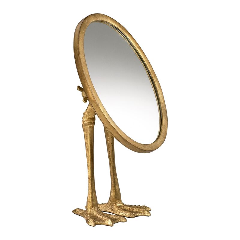 Duck Leg Make Up Mirror by Cyan Design
