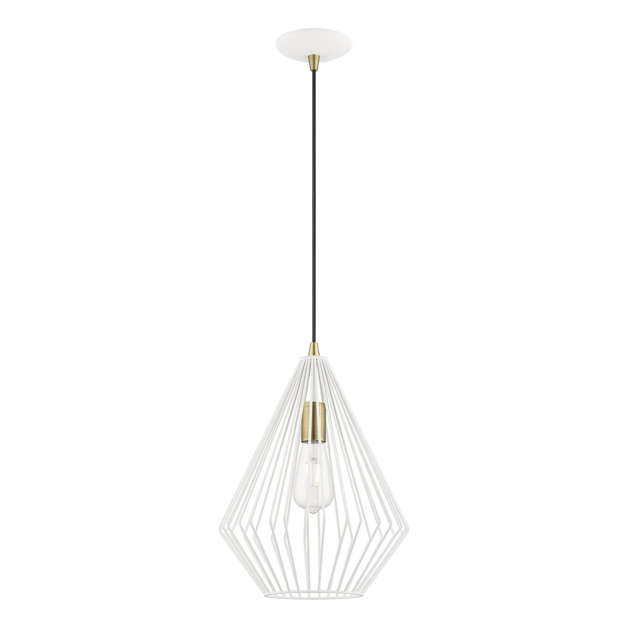 Livex Lighting Linz 11 Inch Mini Pendant