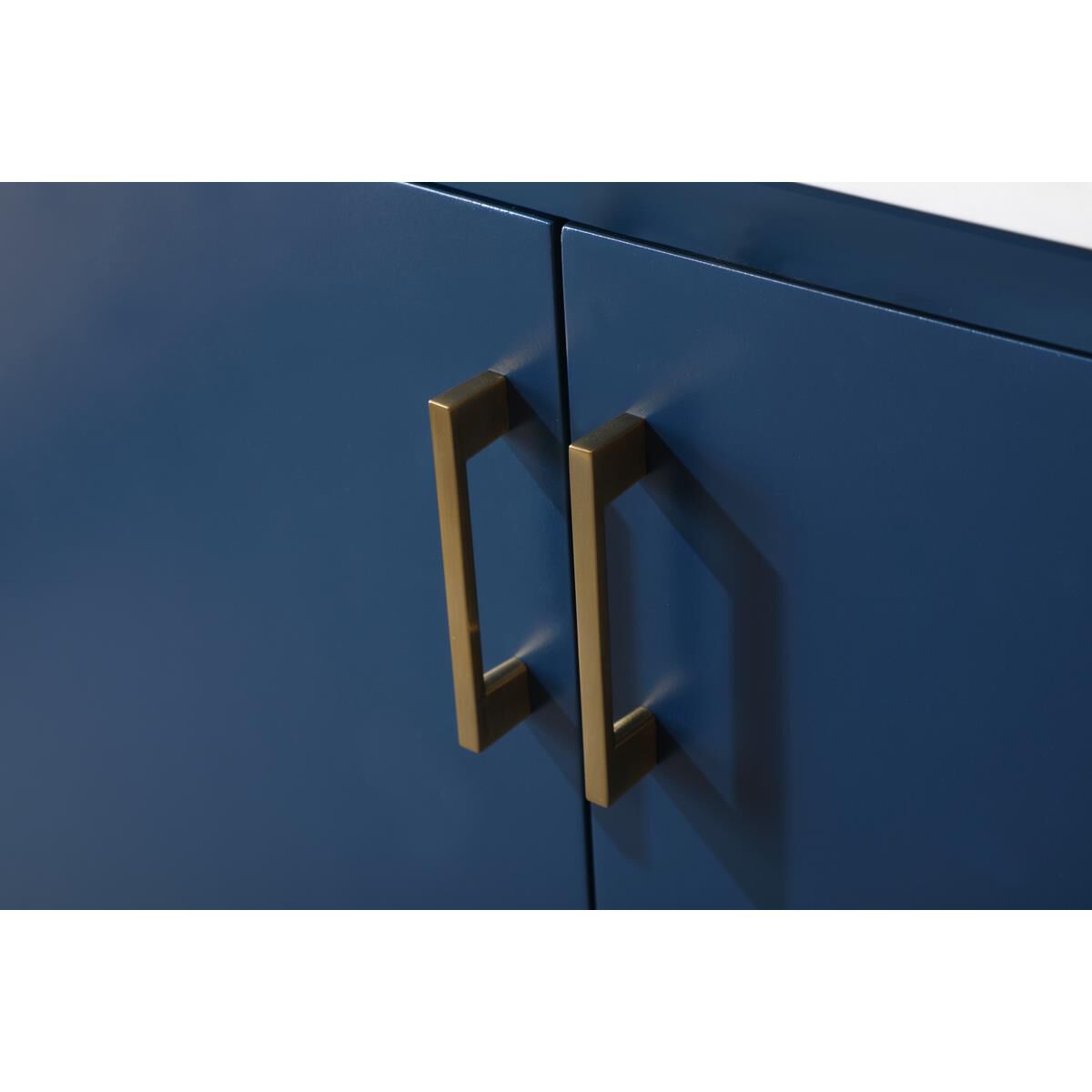 Shown in Blue finish