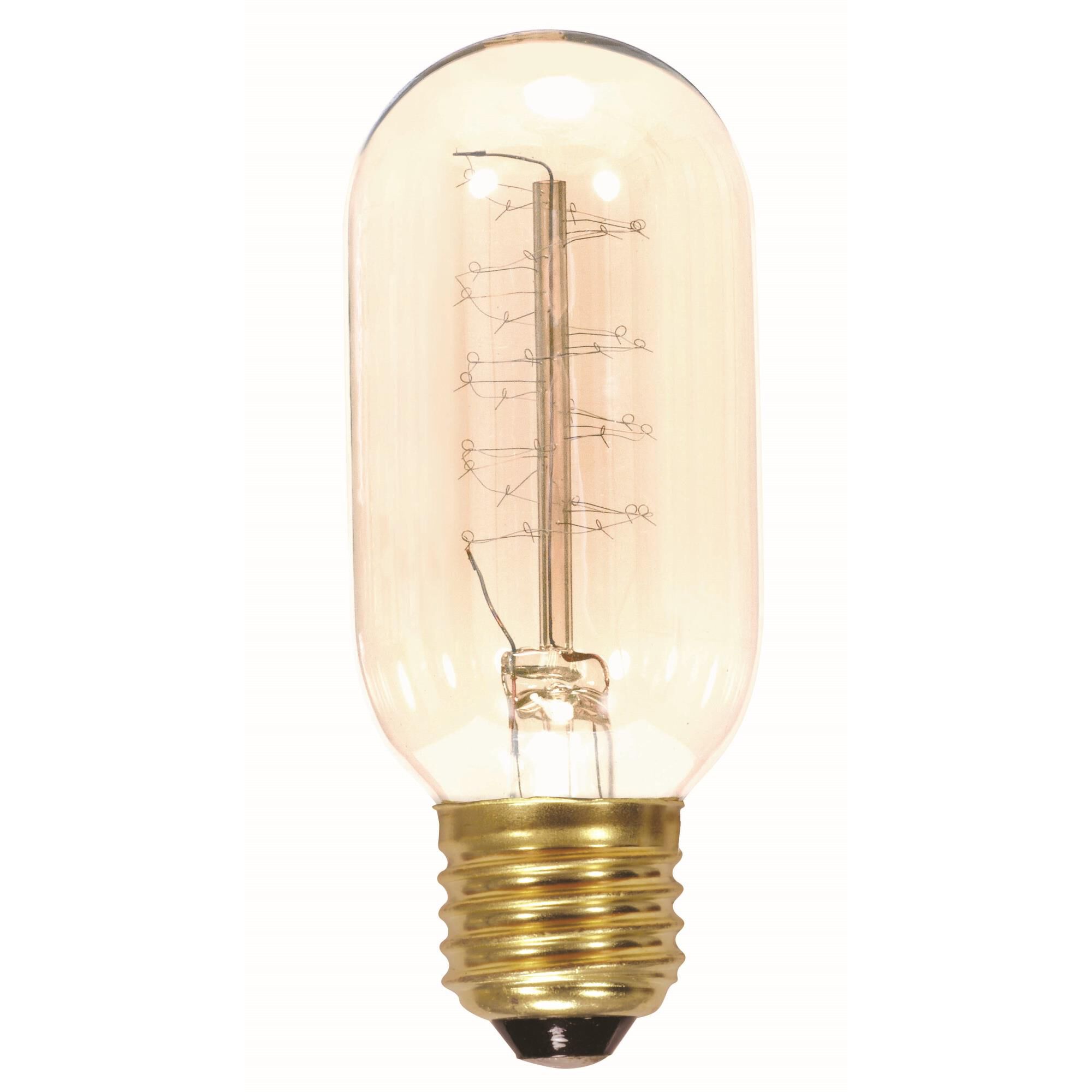 40 Watt T14 Vintage Light Bulb by Satco