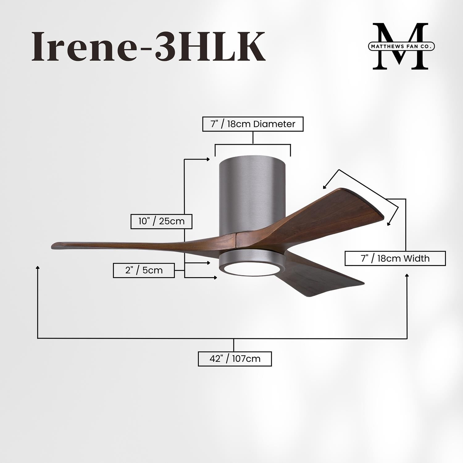 Shown in Brushed Pewter finish