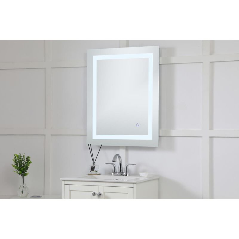 Helios 30 Inch LED Lighted Mirror by Elegant Decor