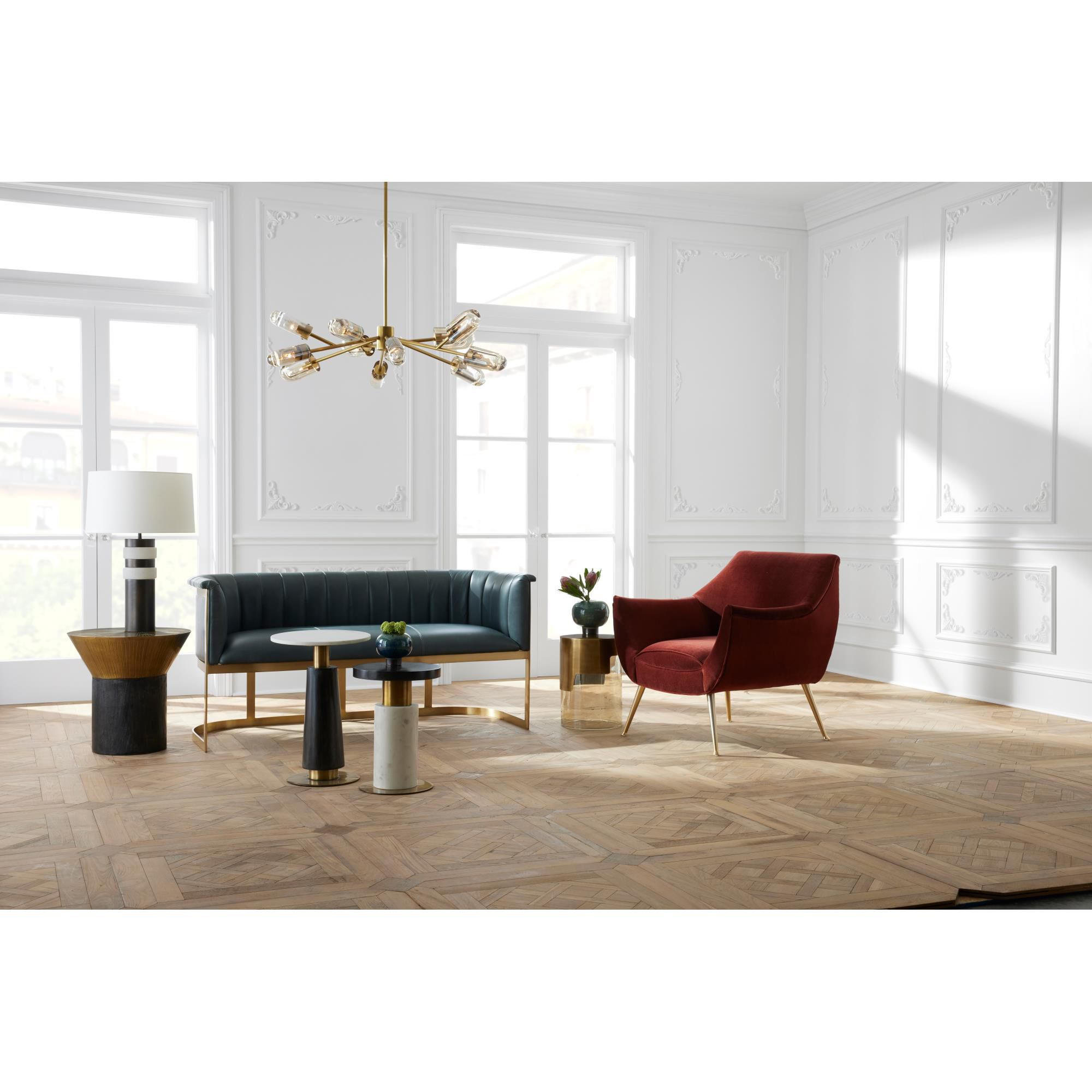 Shown in Champagne finish