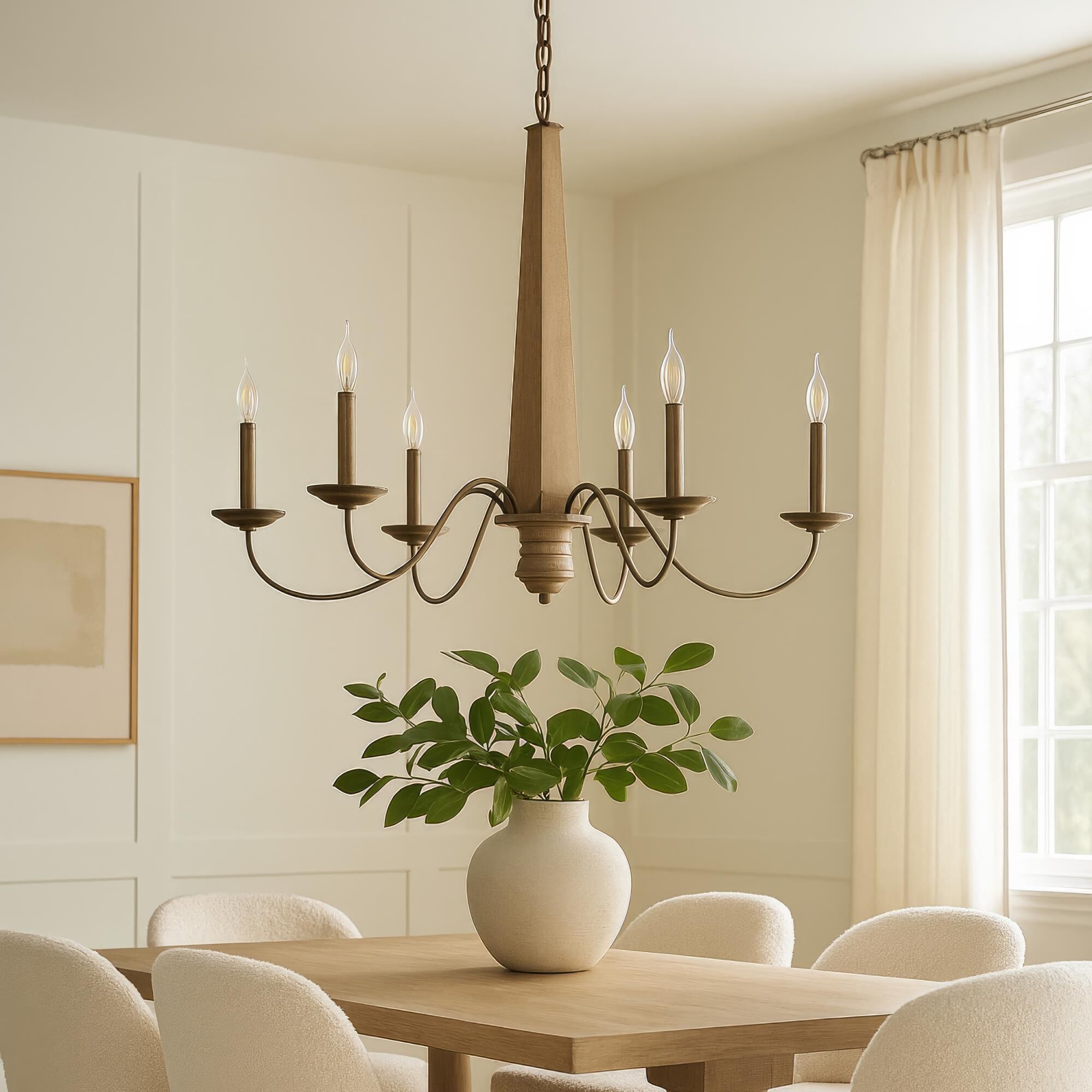Ciana Lighting Dinner At 38 Inch Chandelier by Varaluz