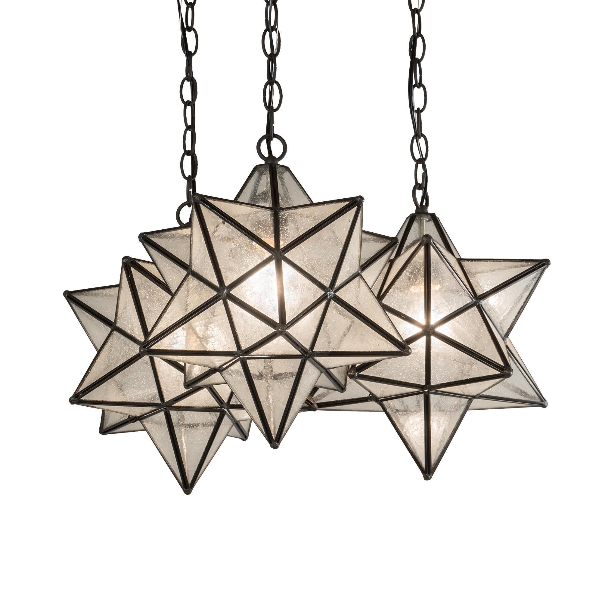Moravian Star 23 Inch Large Pendant by Meyda Lighting