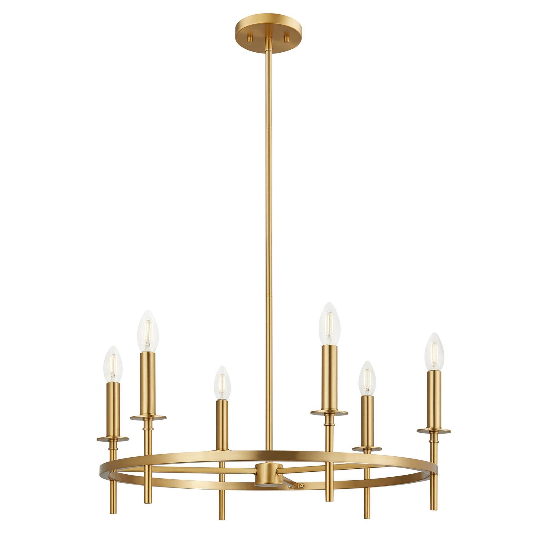 25 Inch Chandelier by Meridian Lighting
