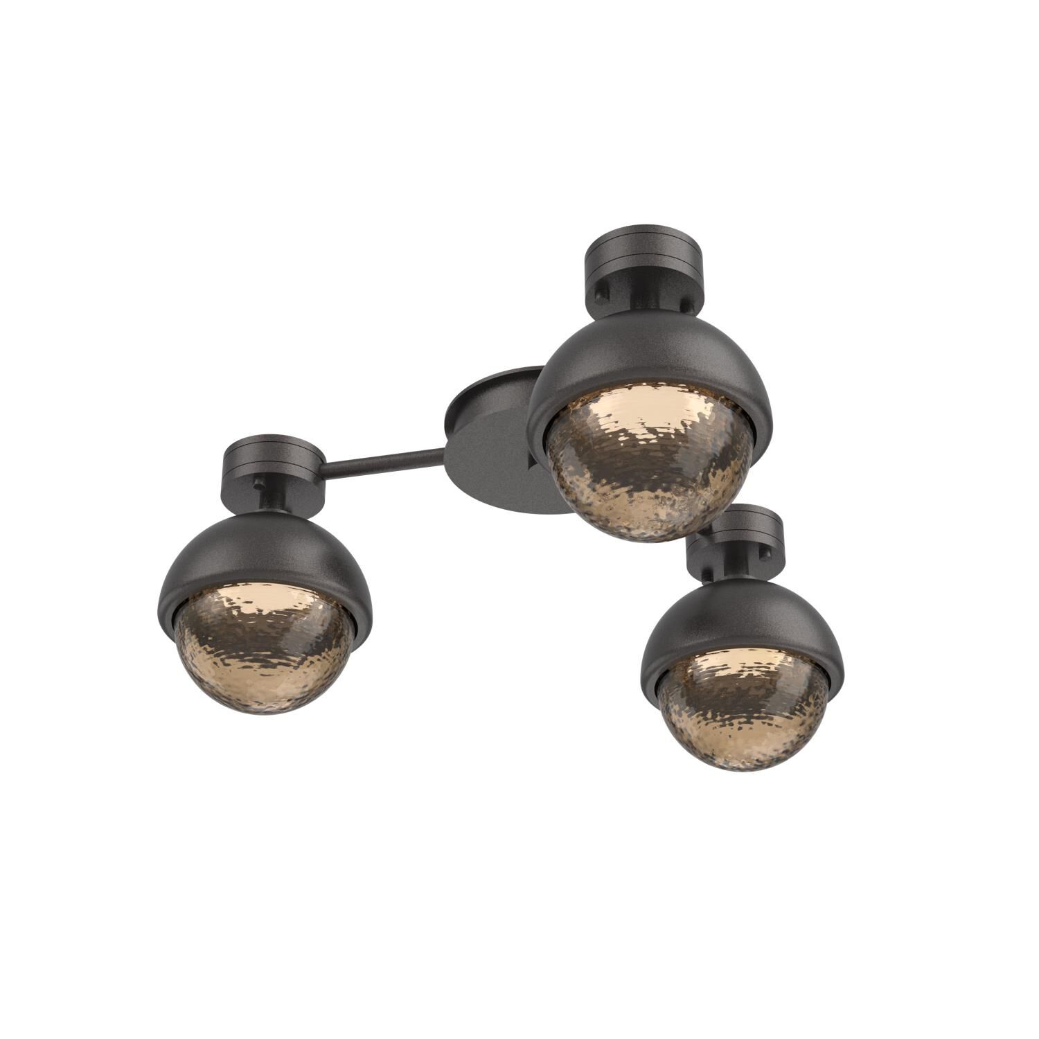 Levi Wilson Cabochon 23 Inch Flush Mount by Hammerton Studio