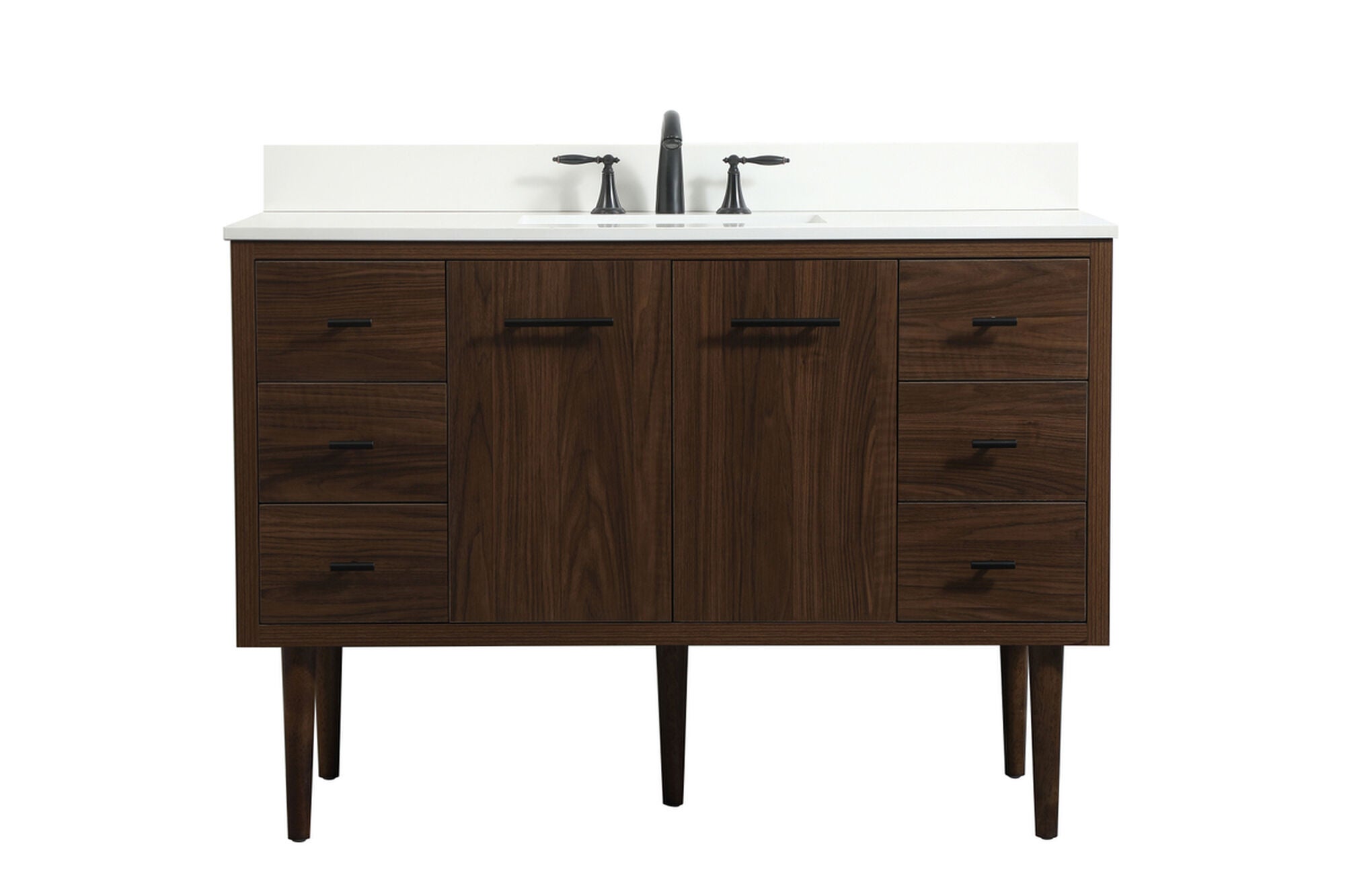 Shown in Walnut finish