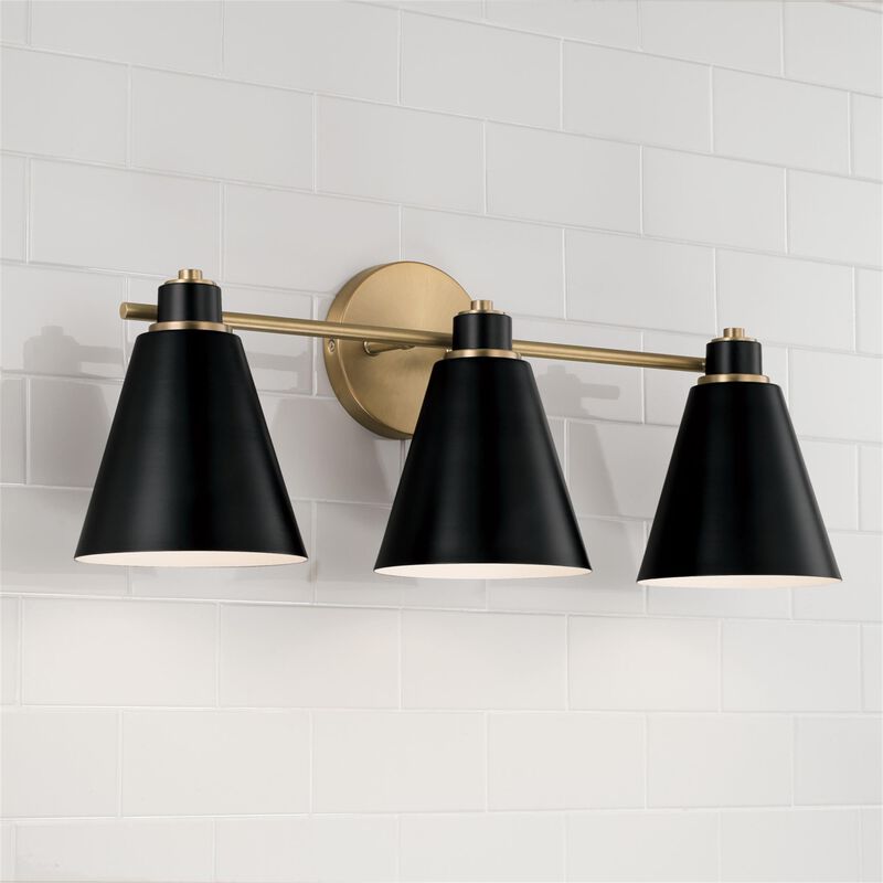 Bradley 24 Inch 3 Light Bath Vanity Light by Capital Lighting Fixture Company