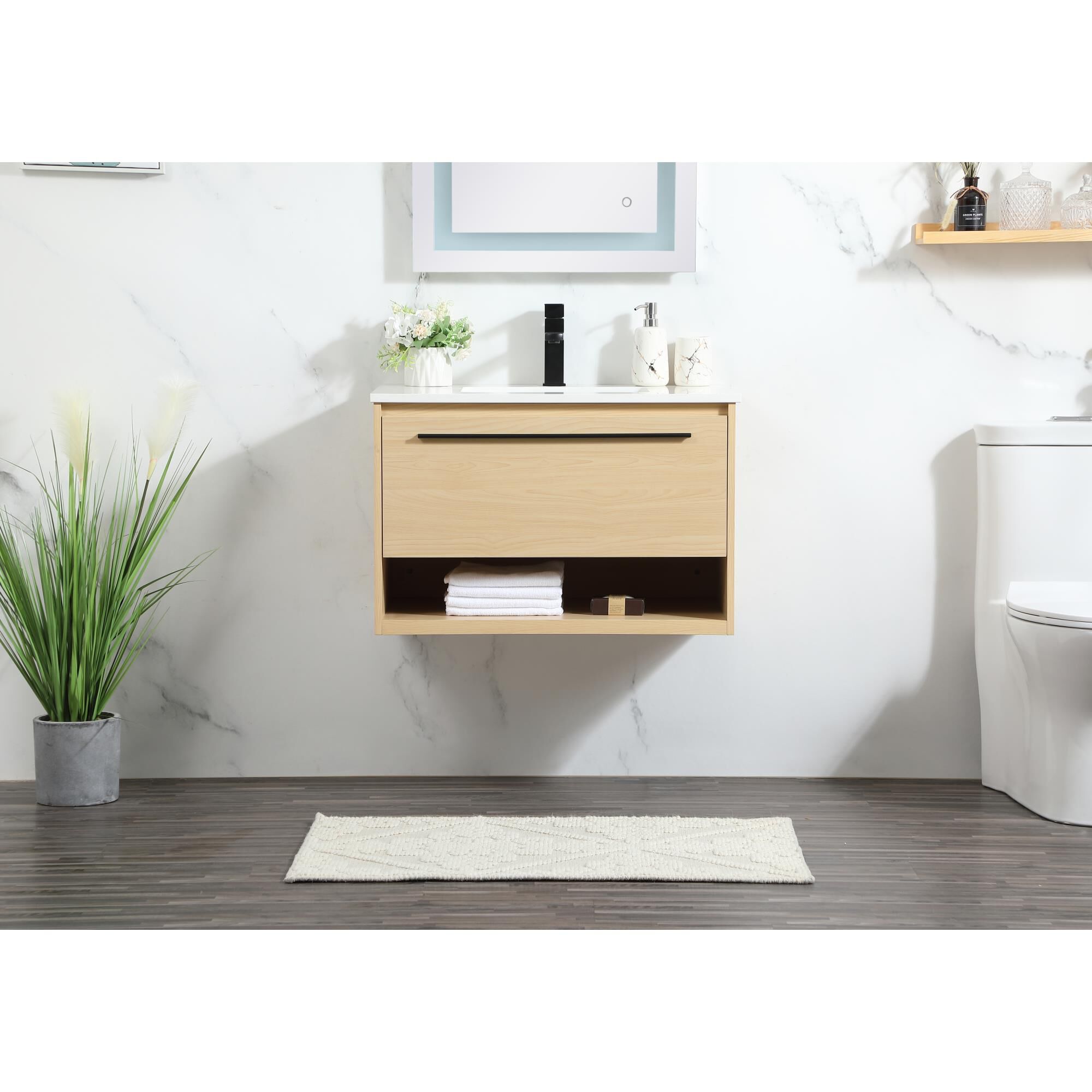 Shown in Maple finish