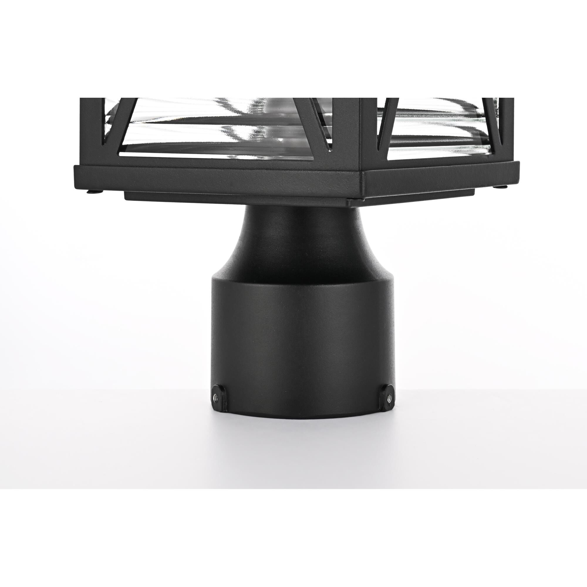 Jada 17 Inch Outdoor Post Lamp by Elegant Lighting