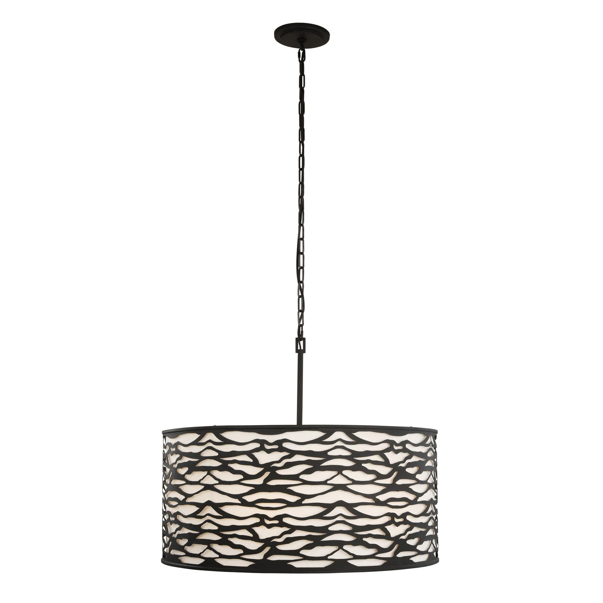 Shown in Carbon Black finish and Bone Linen shade