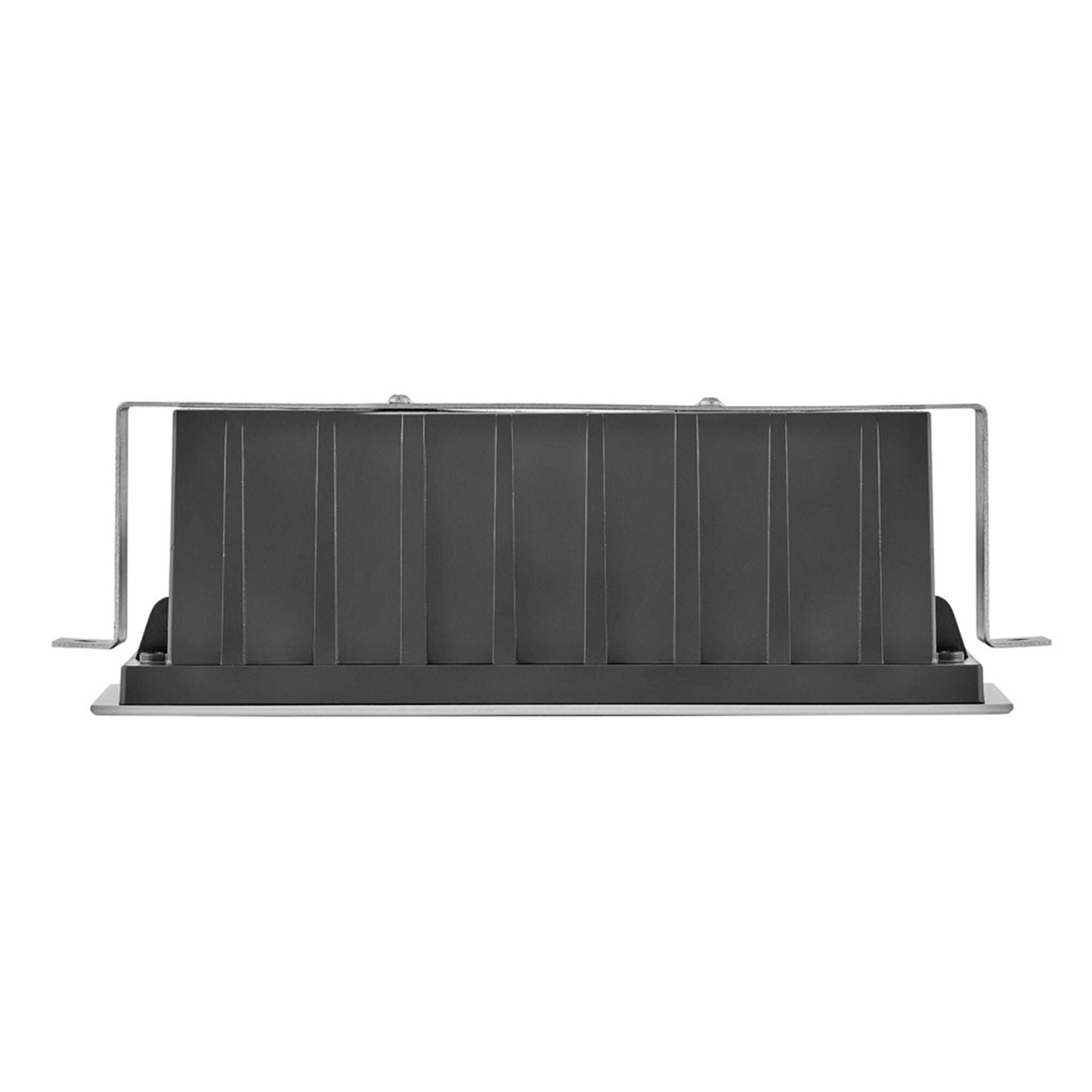 Shown in Stainless Steel finish and Frosted glass