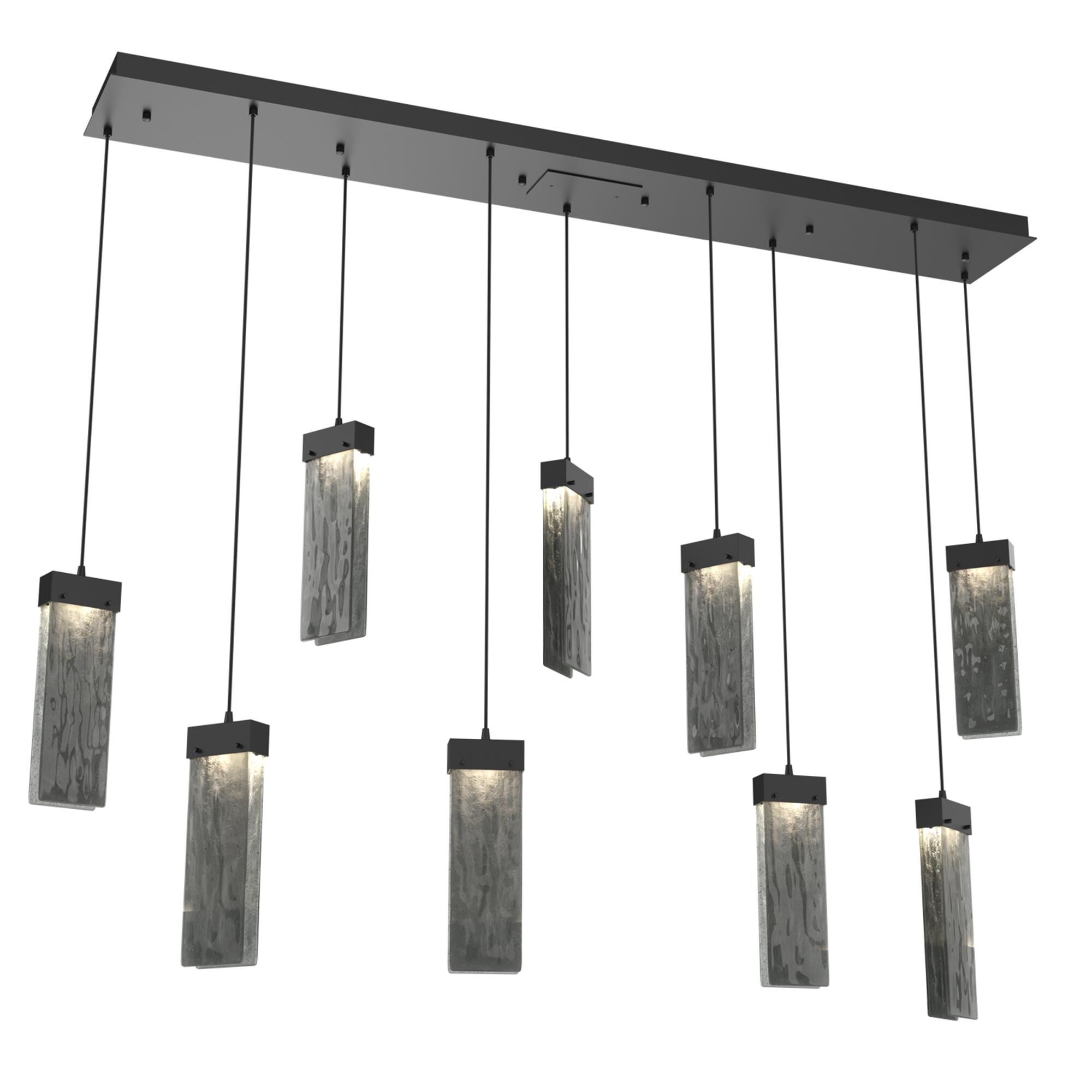 Parallel 64 Inch 9 Light LED Linear Suspension Light by Hammerton Studio