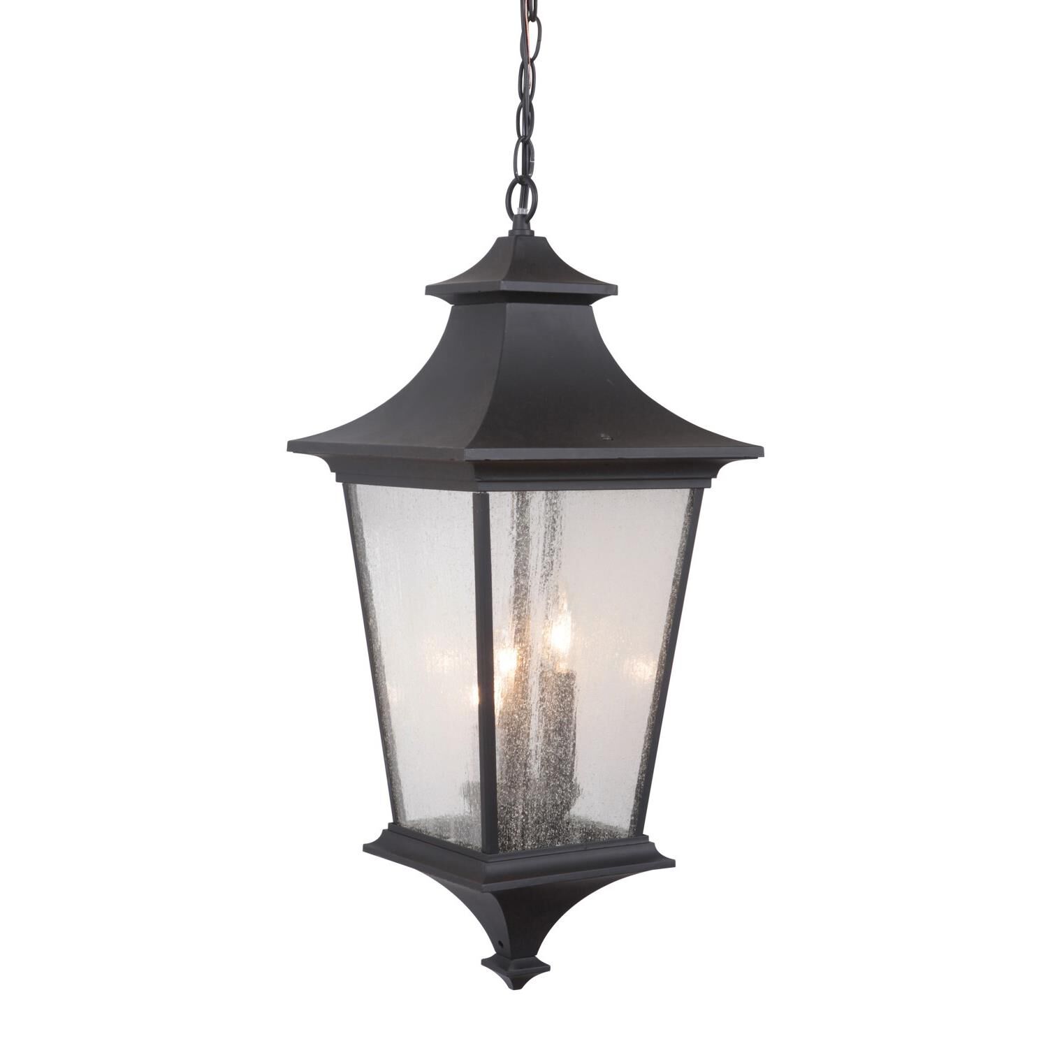 Argent Ii 24 Inch Tall 3 Light Outdoor Hanging Lantern by Craftmade