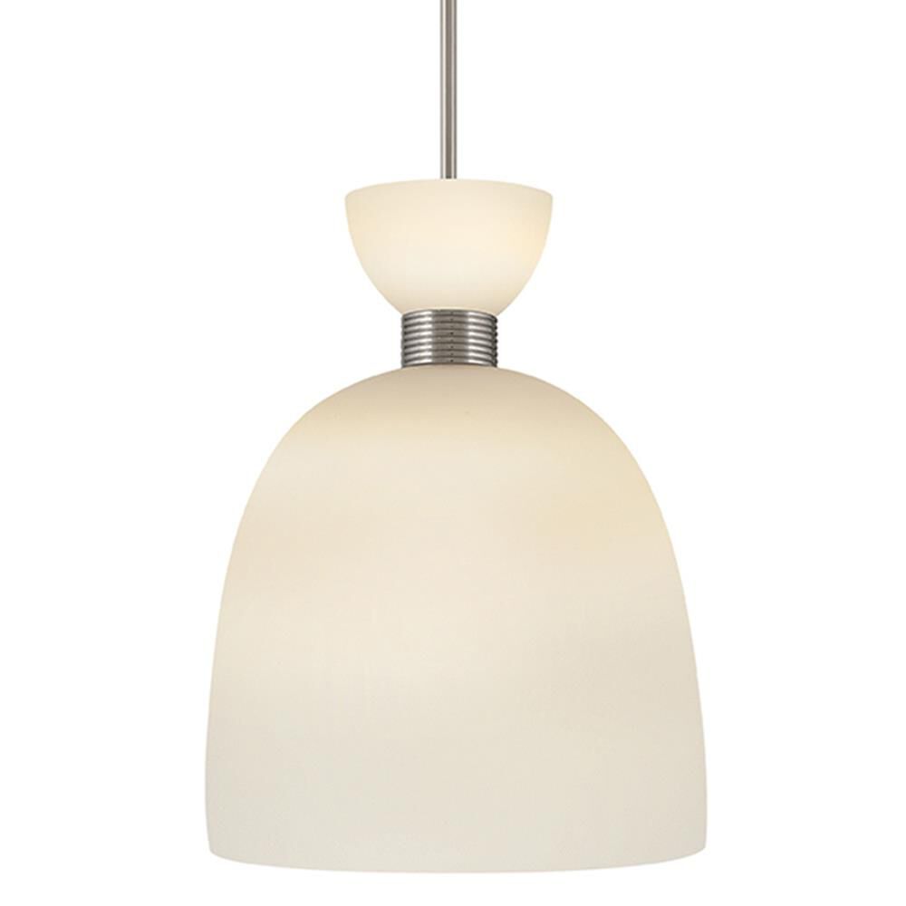 Shown in Polished Nickel finish and Etched Opal glass