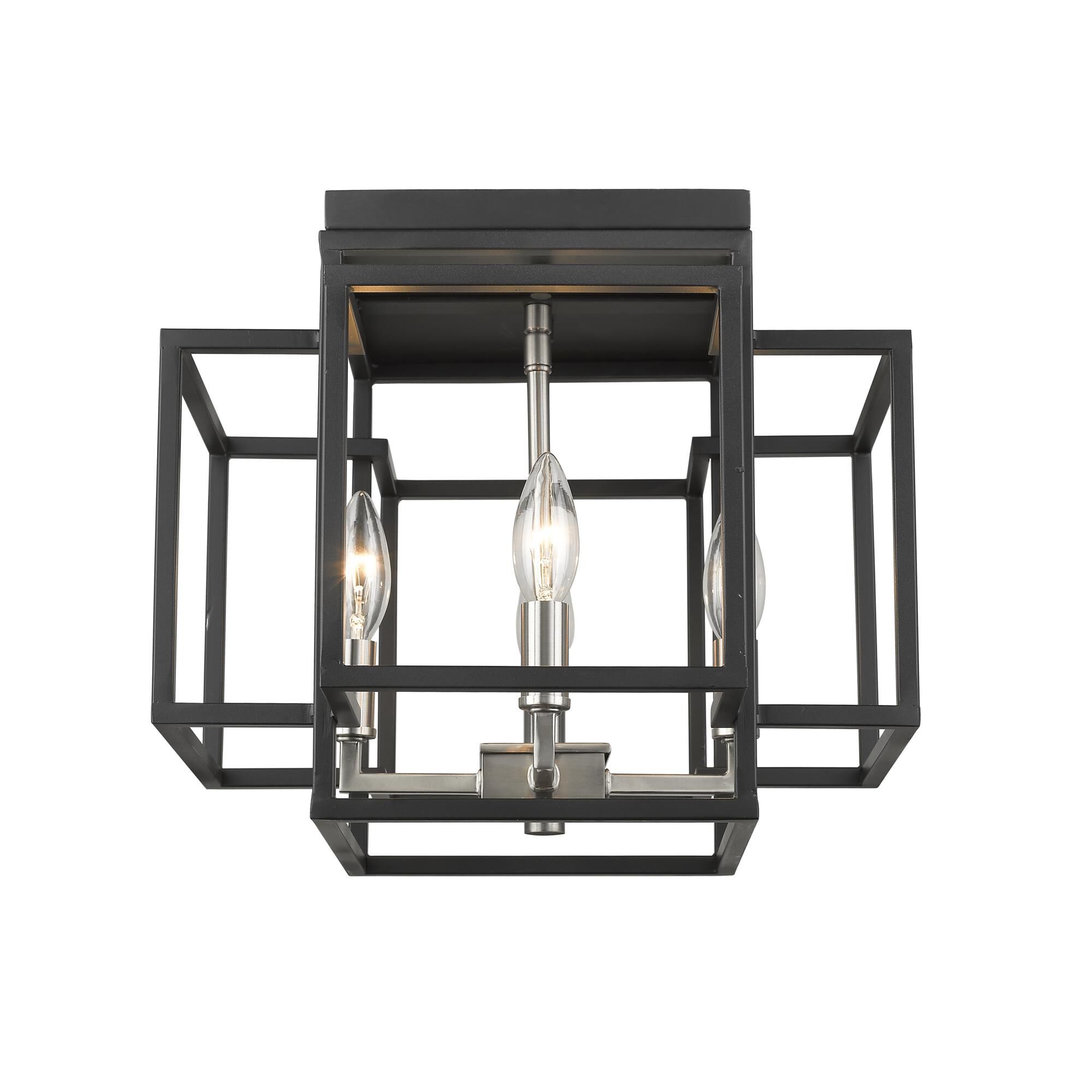 Titania 14 Inch 4 Light Flush Mount by Z-Lite