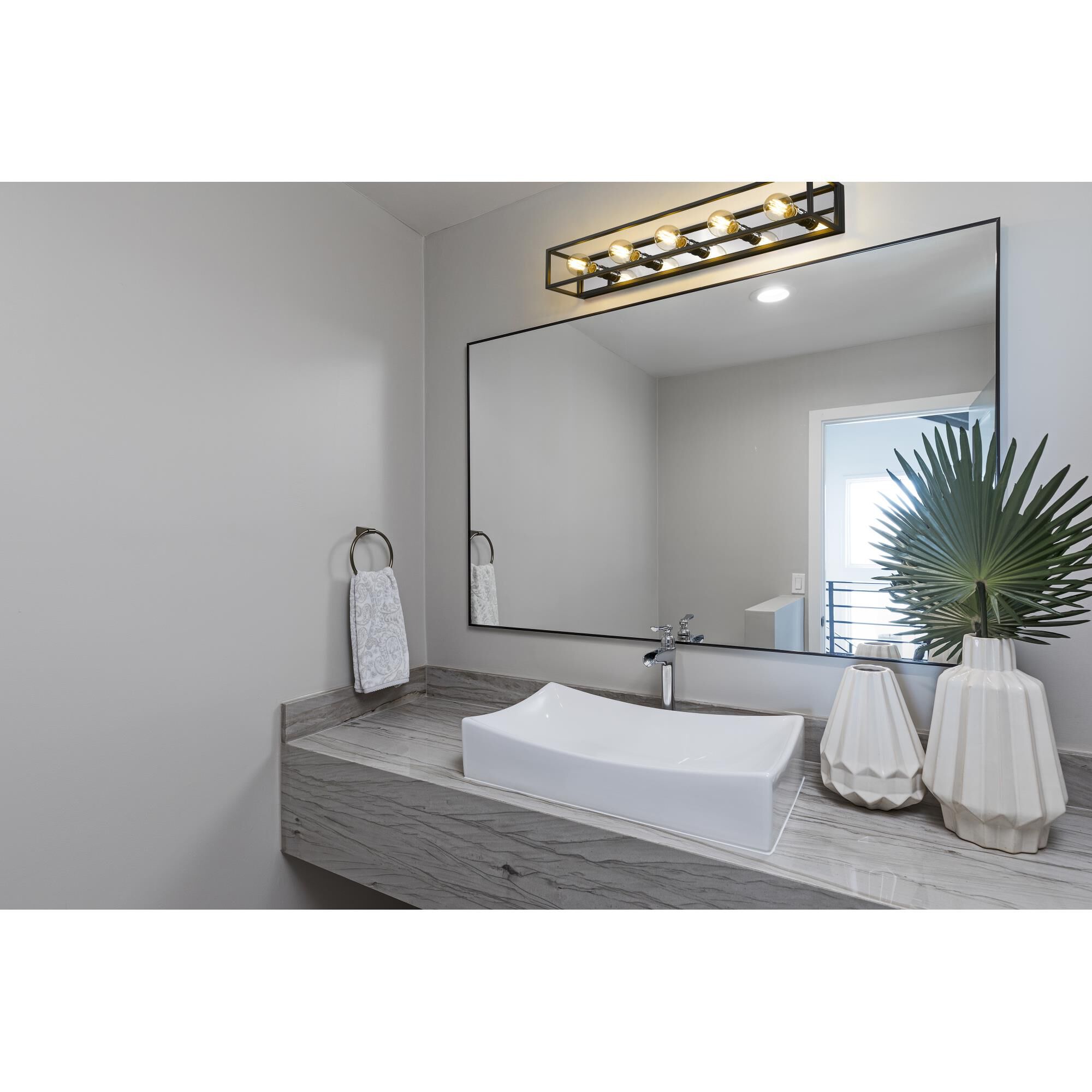 Kube 39 Inch 5 Light Bath Vanity Light by Z-Lite