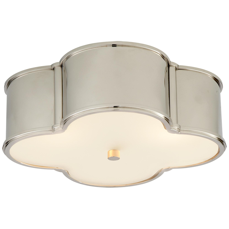 Alexa Hampton Basil 17 Inch 3 Light Flush Mount by Visual Comfort Signature Collection