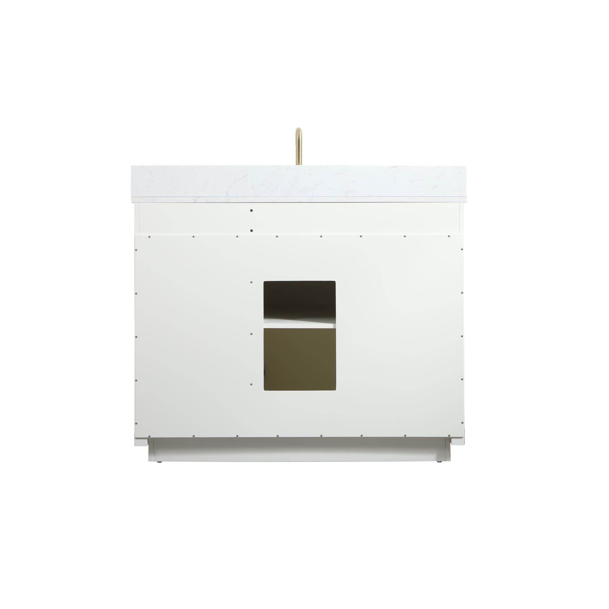 Shown in White finish