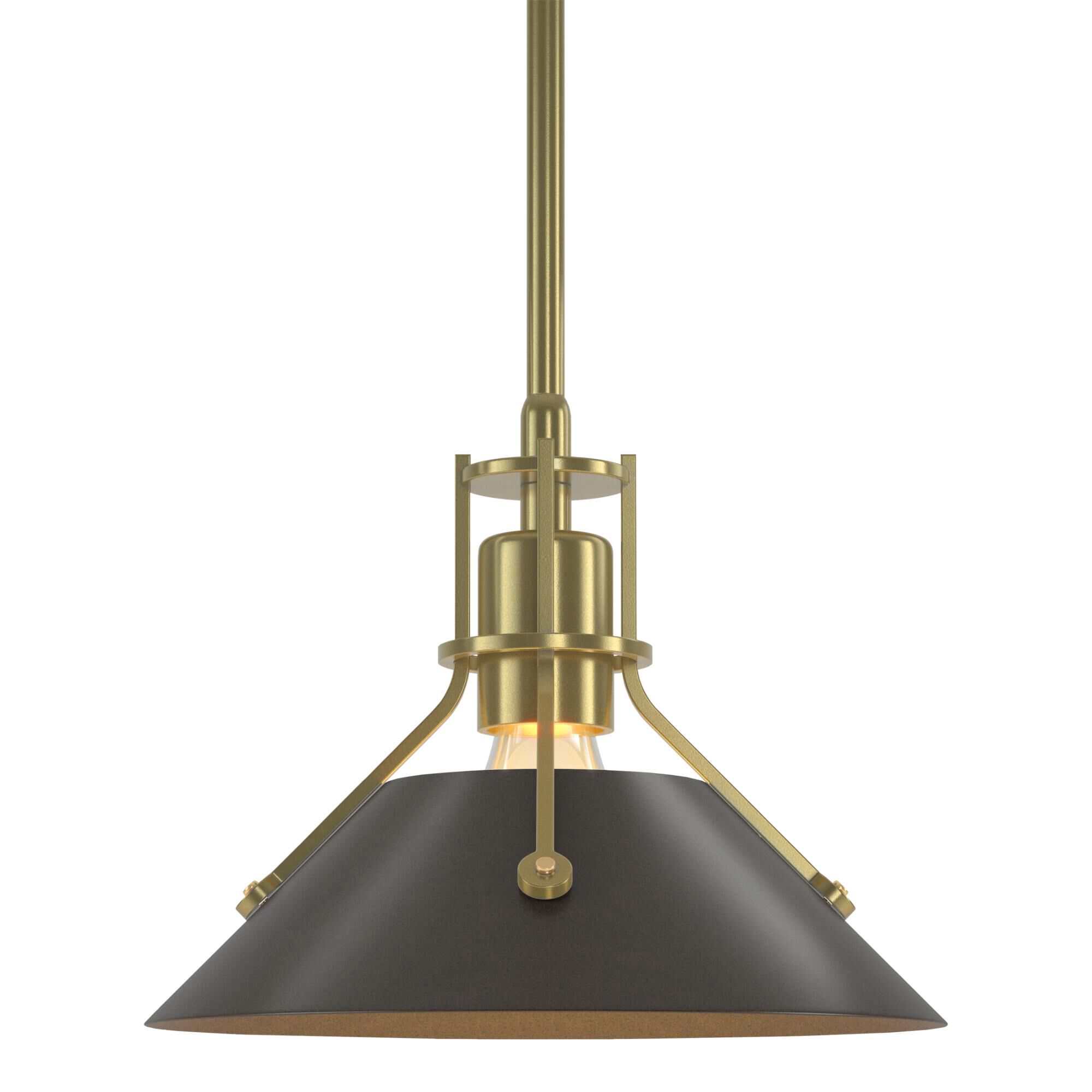 Shown in Modern Brass finish and Bronze (05) accent