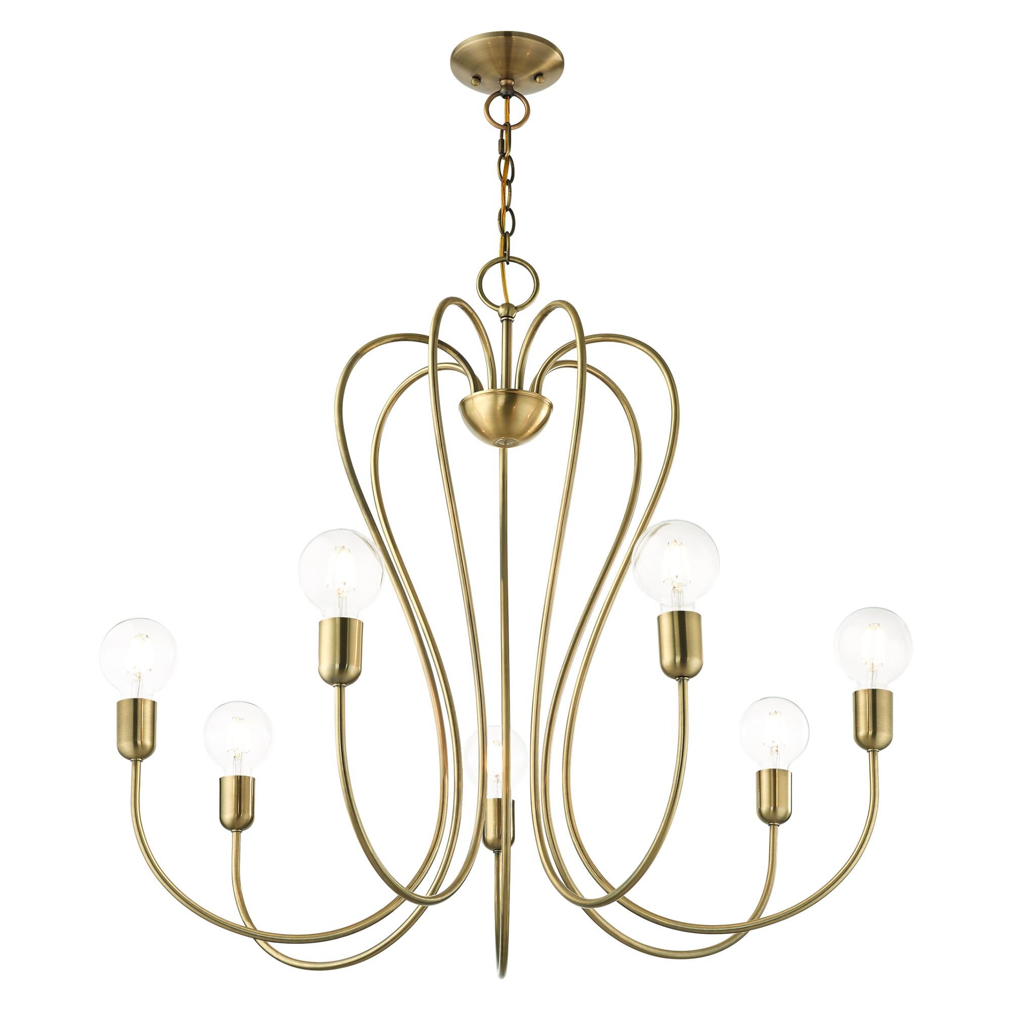 Lucerne 7 Light Chandelier by Livex Lighting