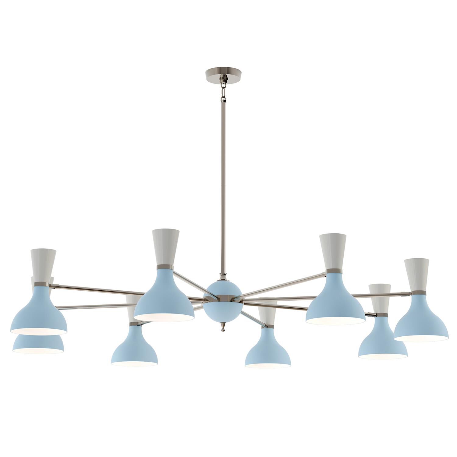 Clare 57 Inch Chandelier by Robert Abbey