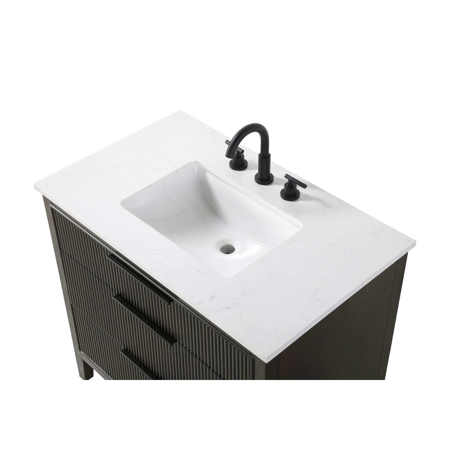 Langston 36 Inch Bath Vanity by Elegant Decor