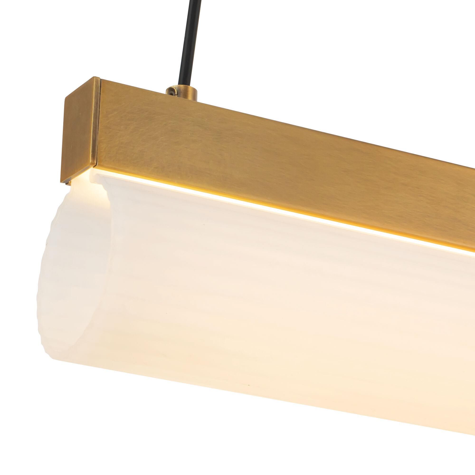 Shown in Vintage Brass finish and Ribbed Polycarbonate Diffuser glass
