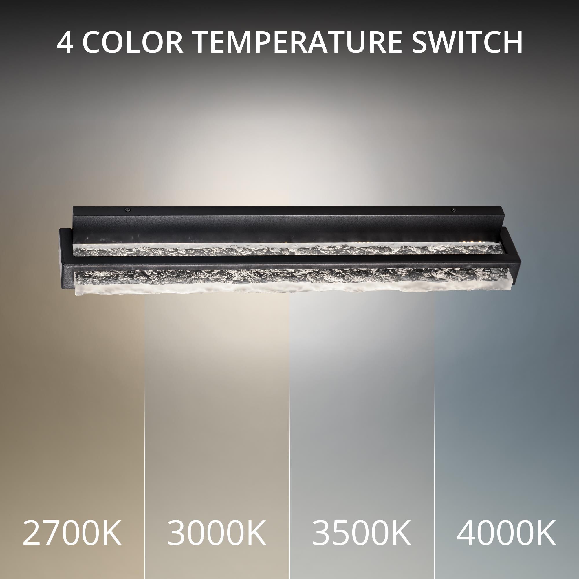 Shown in Black finish