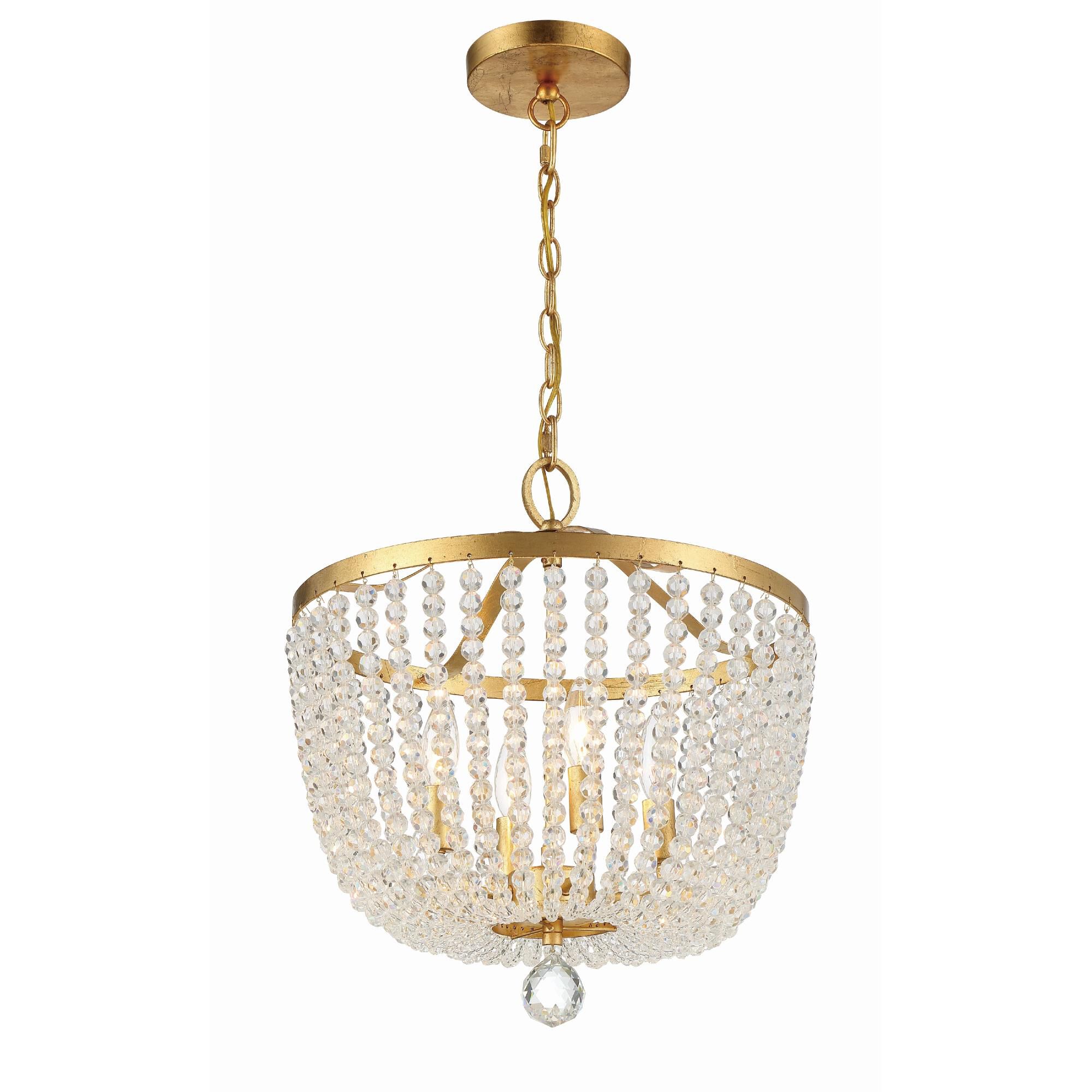 Rylee 17 Inch Mini Chandelier by Crystorama