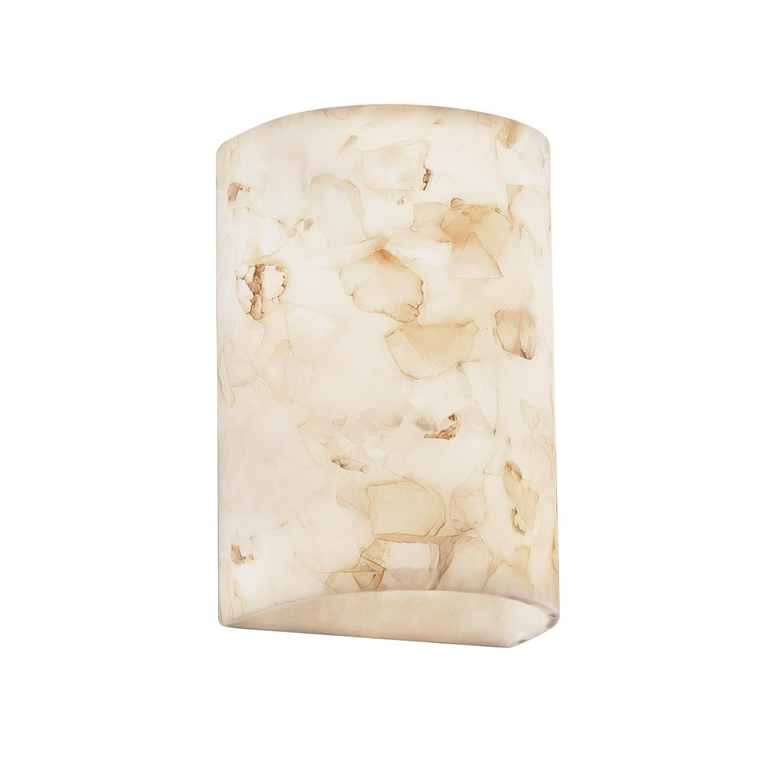 Alabaster Rocks! 9 Inch Wall Sconce by Justice Design Group
