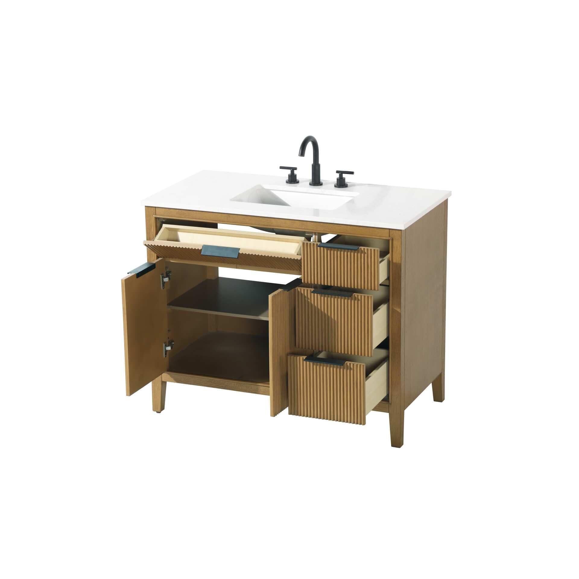 Shown in Honey Teak finish