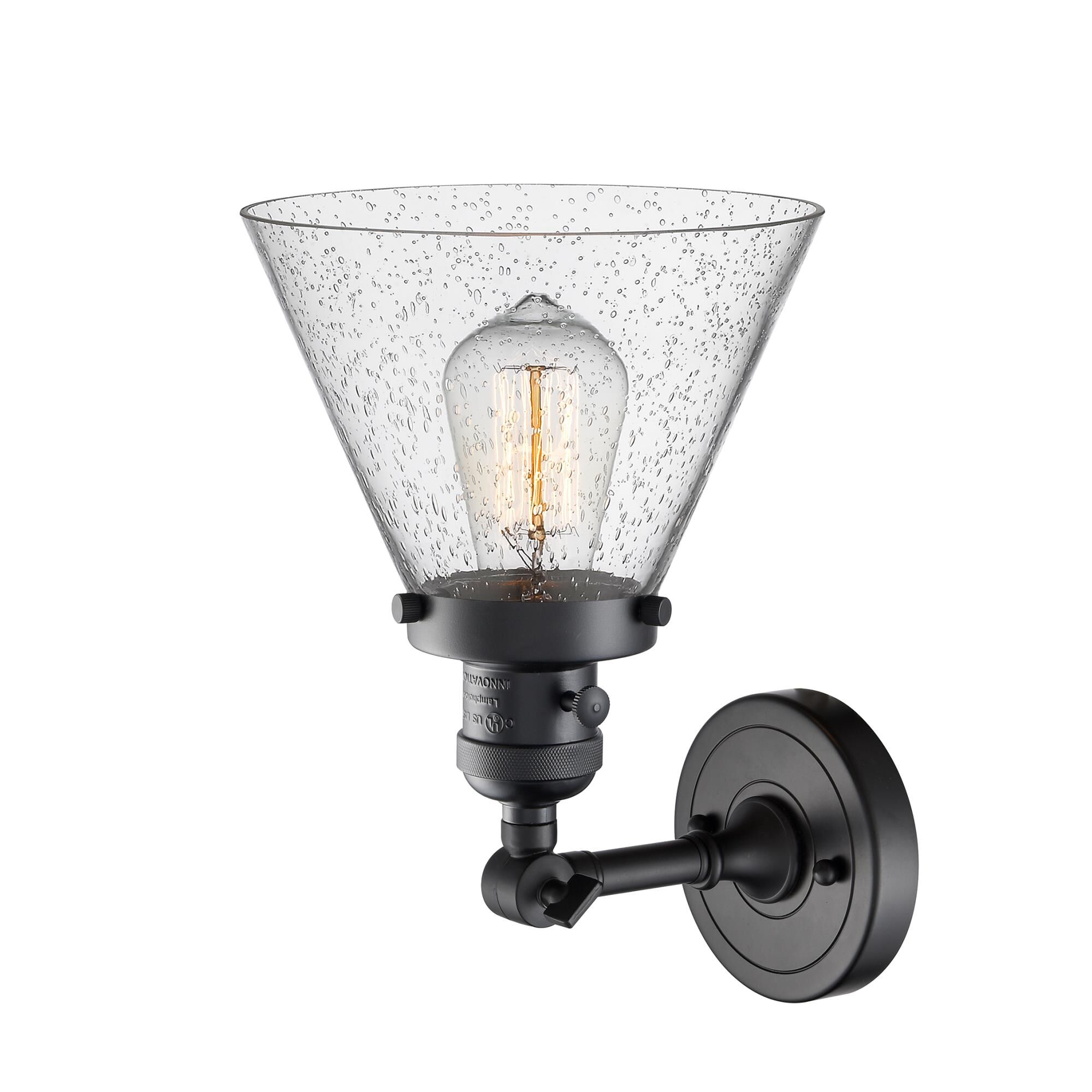 Bruno Marashlian Large Cone 10 Inch Wall Sconce by Innovations Lighting